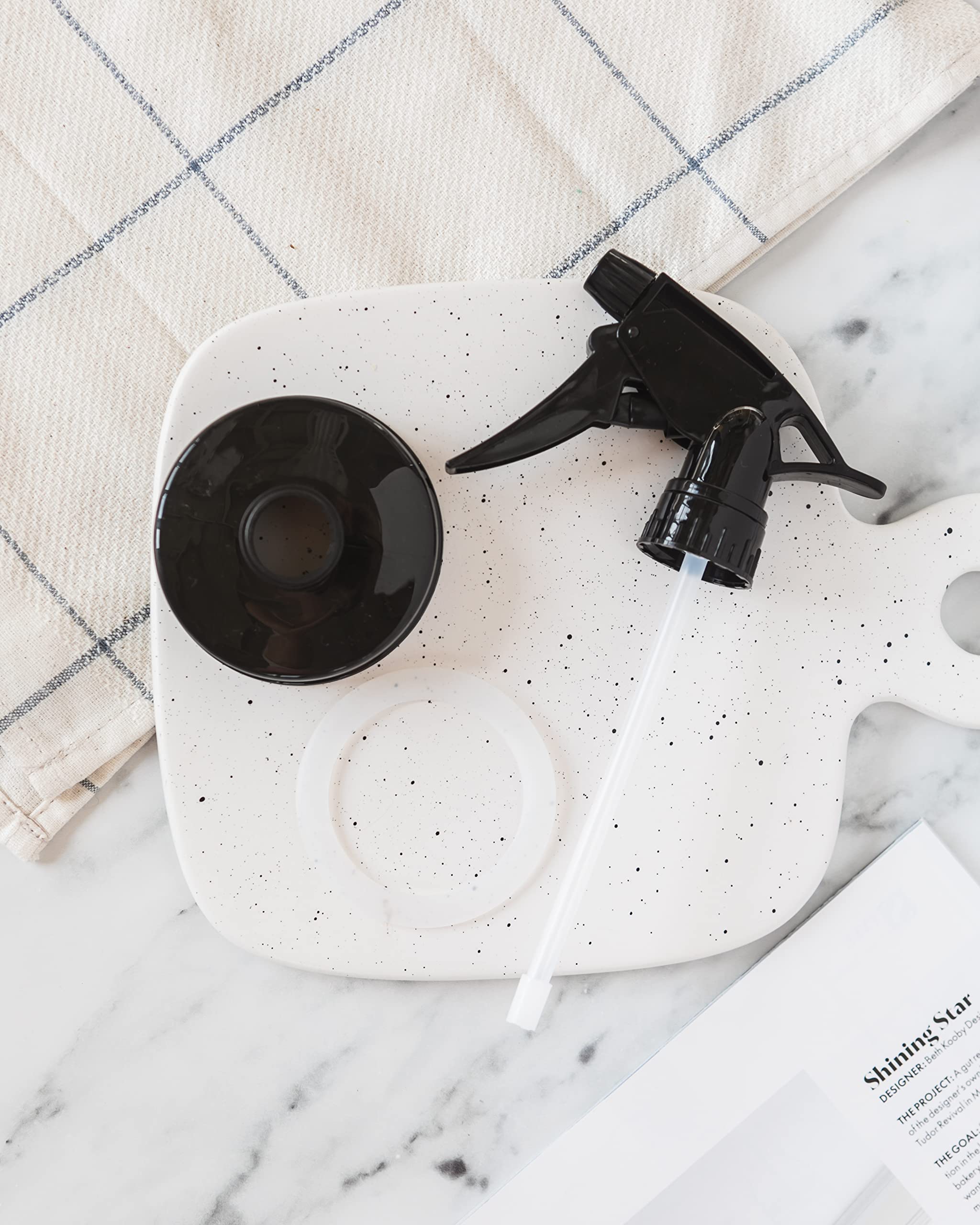 Jarmazing Products Mason Jar Sprayer Lids - Black - 3 Pack - With Powerful Sprayers - Fits All Regular Mouth Jars