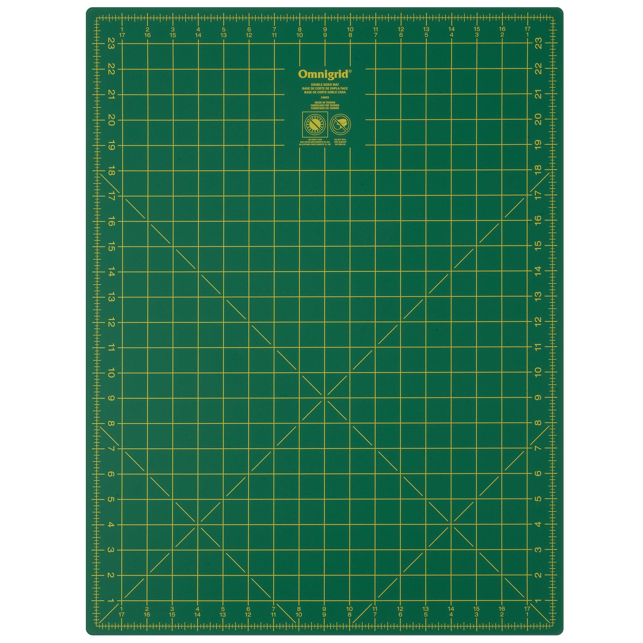 Dritz 24Mds Mat, 18'' X 24'' 45Cm X 60Cm, Green