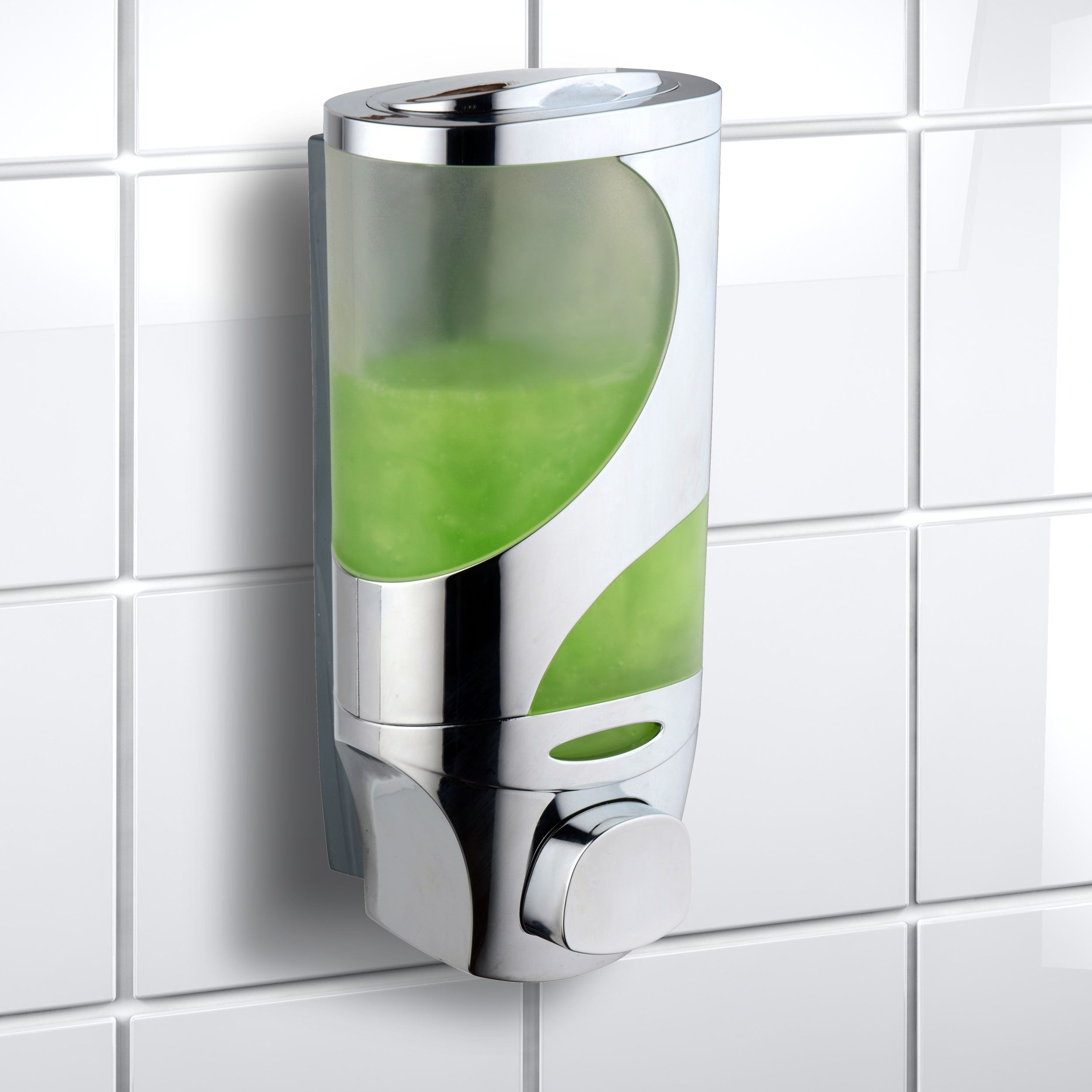 Hotelspawave Luxury Soap/Shampoo/Lotion Modular-Design Shower Dispenser System (Pack Of 3)