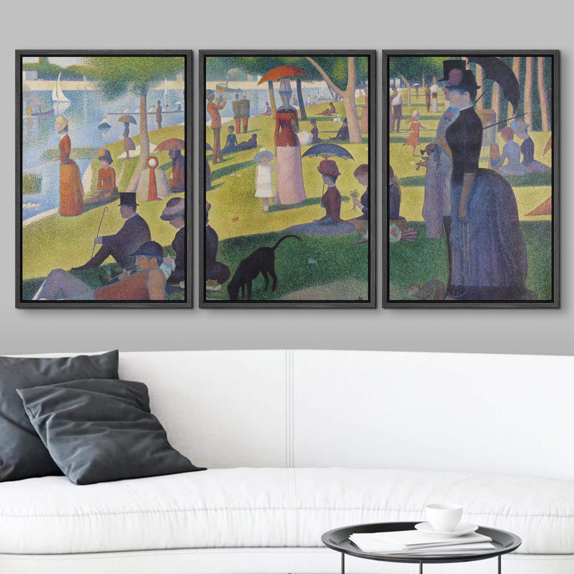 Wall26 Framed Canvas Print Wall Art Set William Inspired Botanical Collection Illustrations Modern Art Decorative Floral Botanic