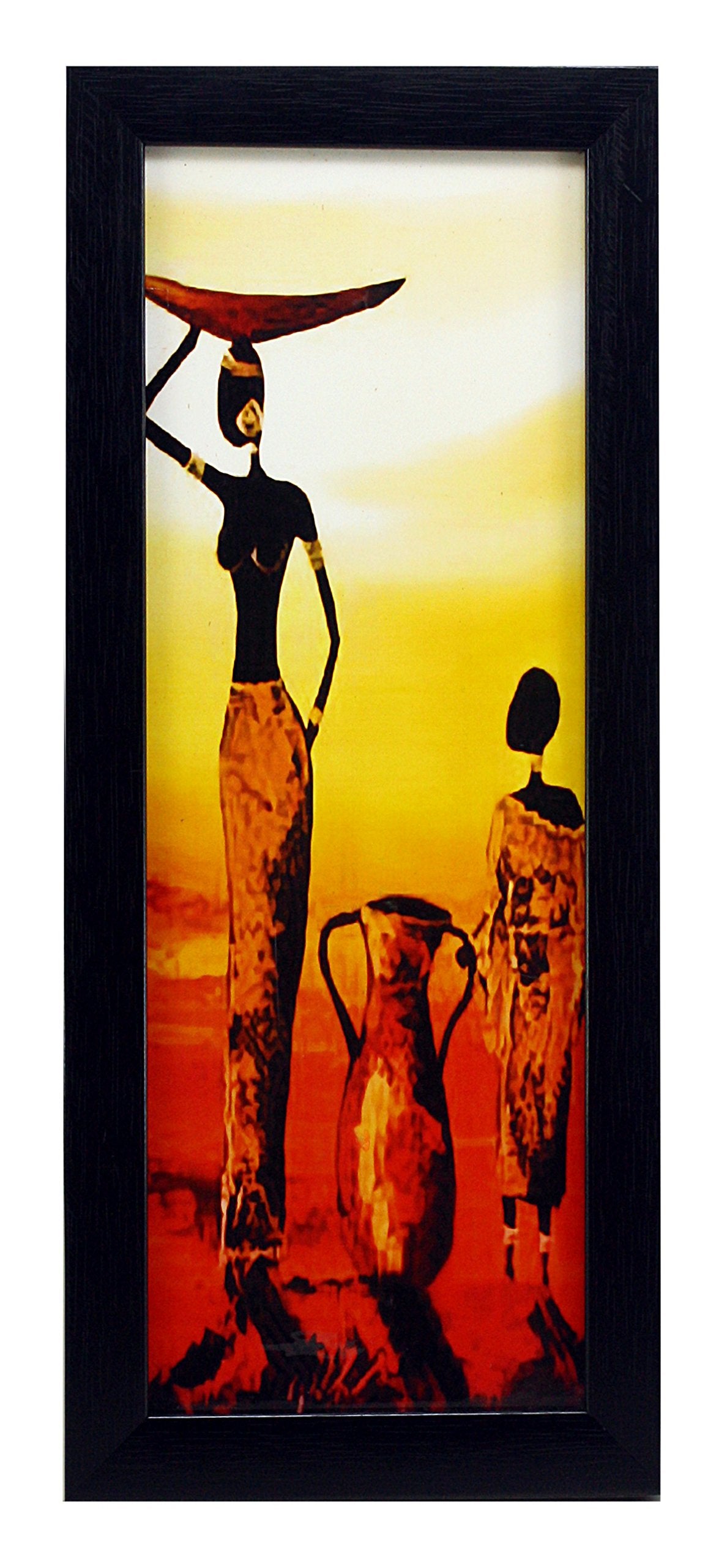 Indianara 3 Piece Set Of Framed Wall Hanging Art