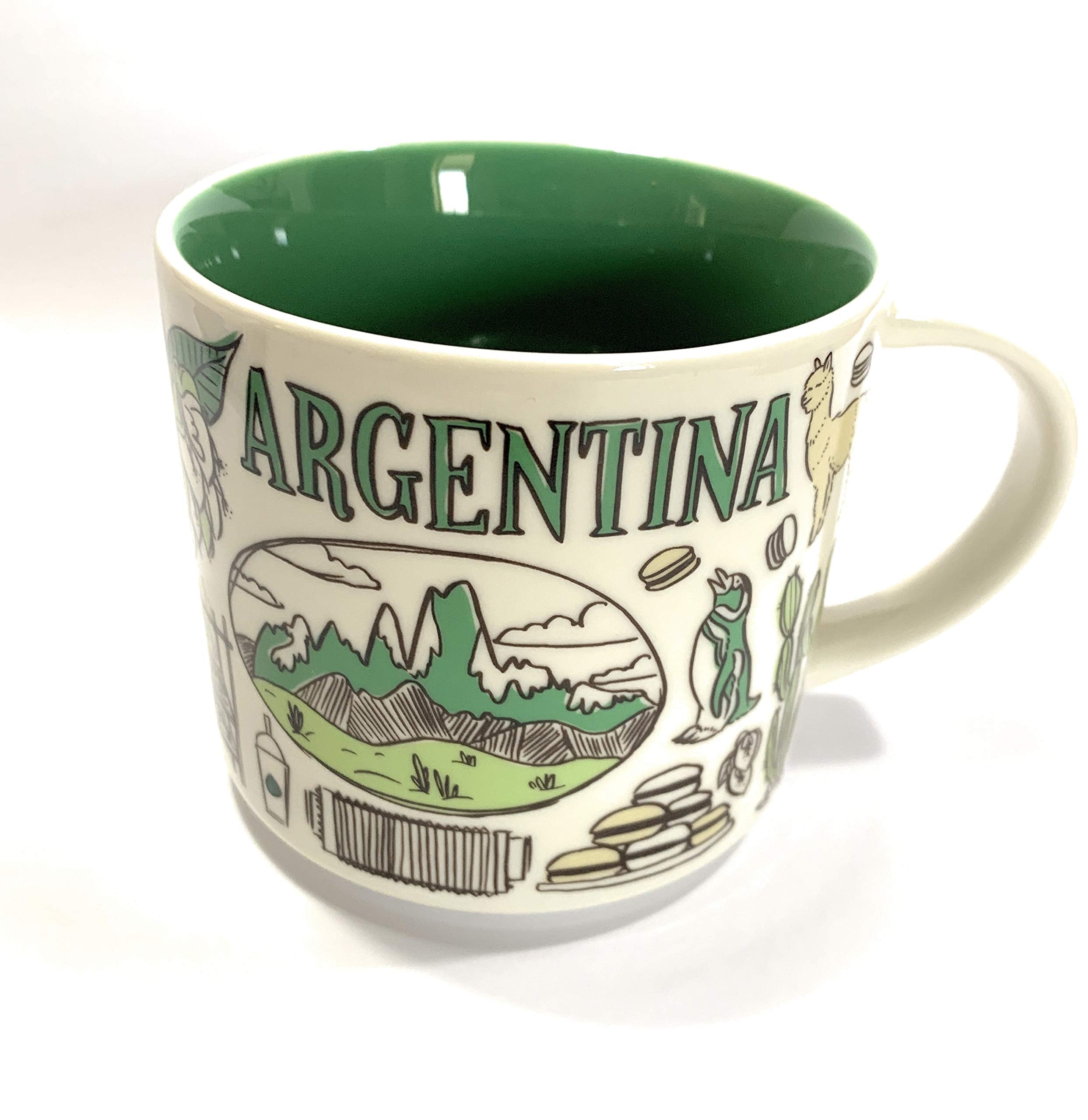 Starbucks Argentina Coffee Mug BTS 'Been There Series', 14oz