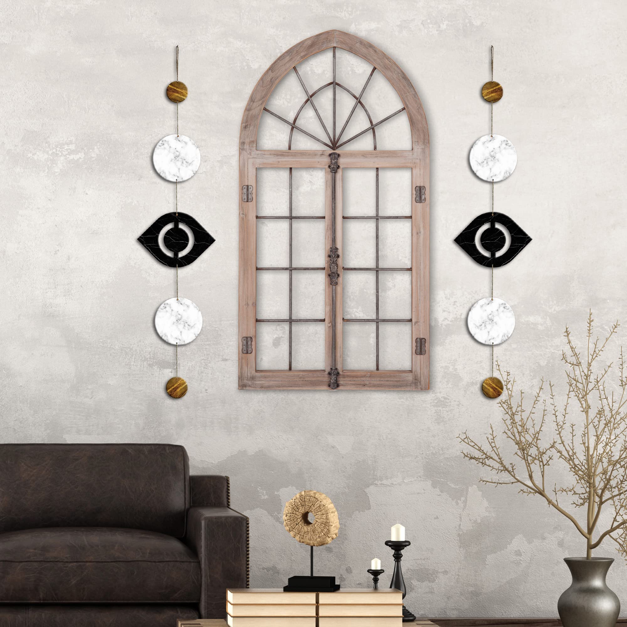 Artvibes Eye Shape Wall and Door Hanging for Home|Office|Wall Decoration (WH_5207N)( Multi 7)