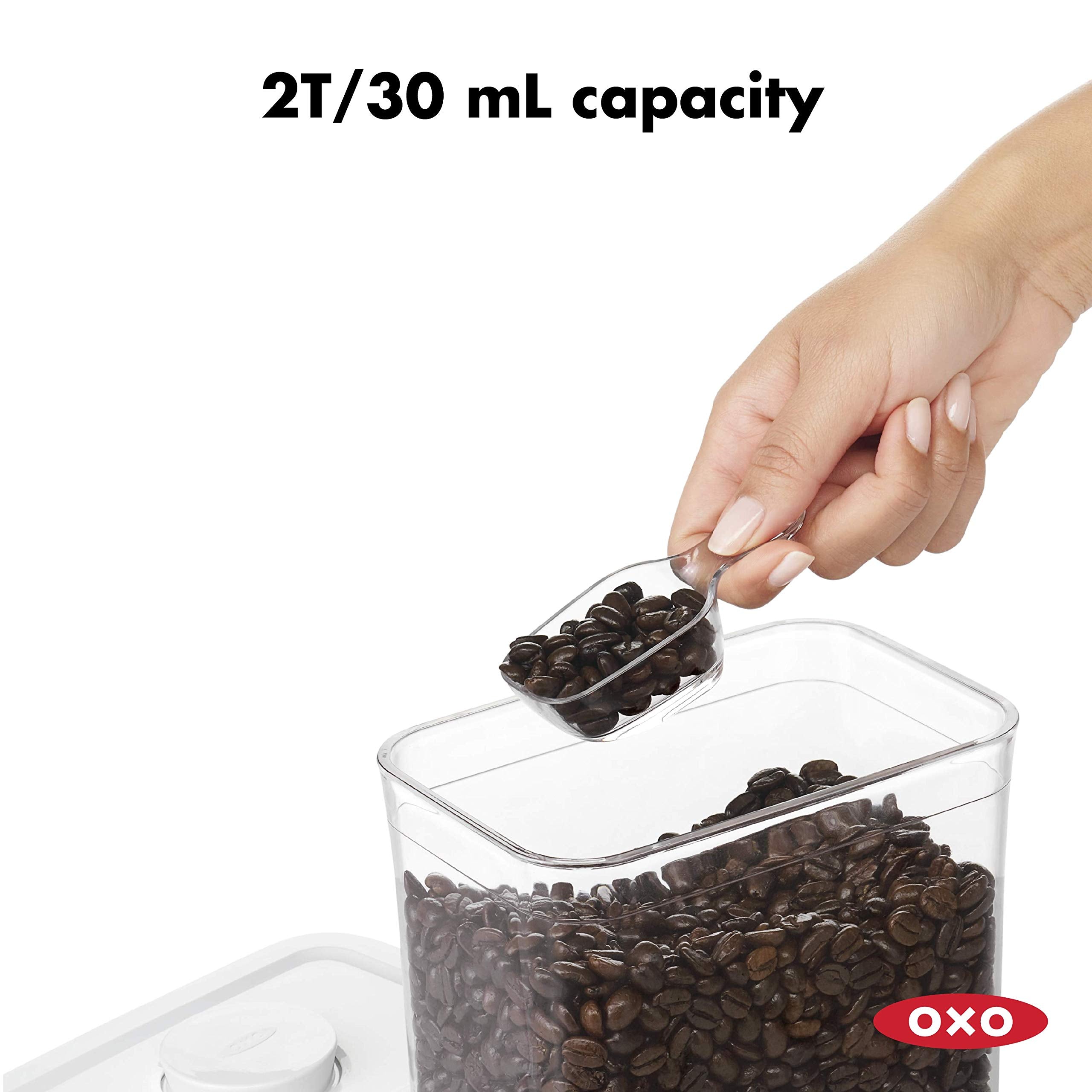 OXO Good Grips POP Container Coffee Scoop  Clear