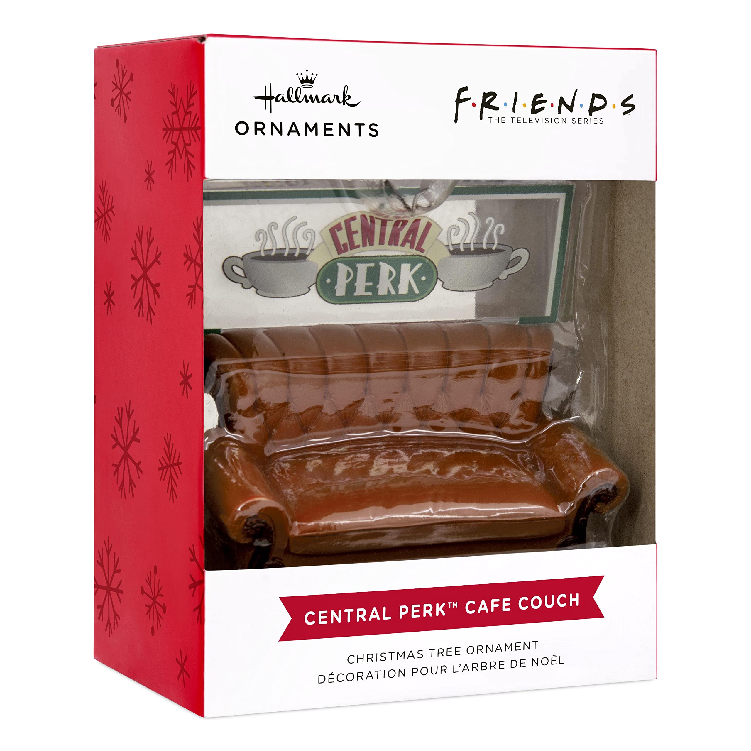 Hallmark 3 Central Perk Friends Christmas Ornament 2HCM9126