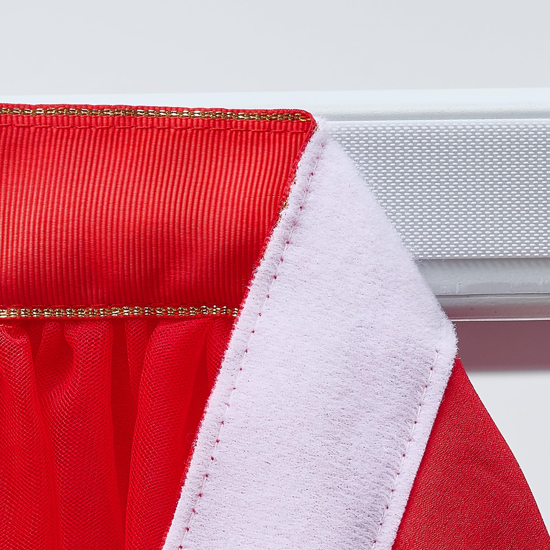 Suppromo 14Ft Red Table Skirt Tulle Tutu Table Skirt Ruffle Table Skirting For Graduation Baby Shower Birthday Party Wedding Chr