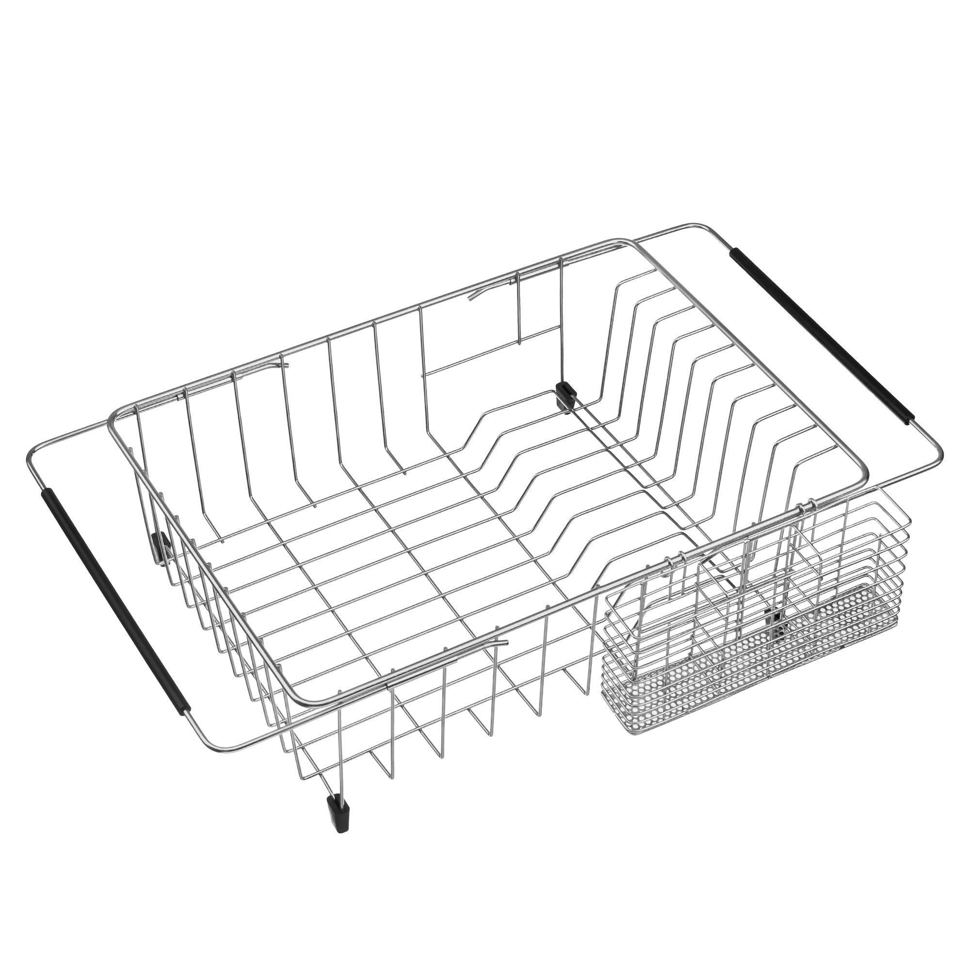 Ipegtop Cutlery Utensil Silverware Drying Rack Chopsticks Basket Holder With Hooks, Flatware Storage For Kitchen Dish Drainer Dr