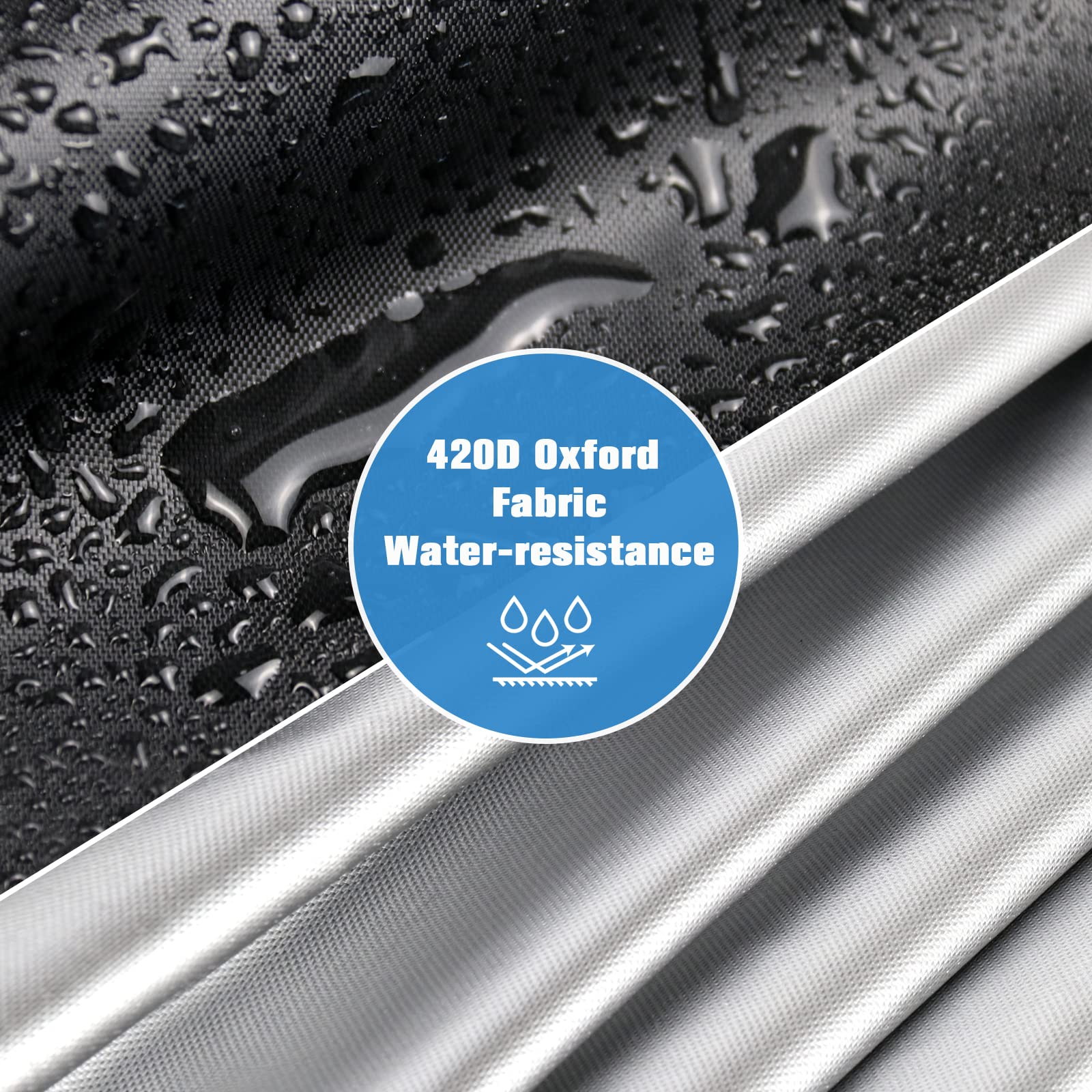 Jungda Folding Mattress Storage Bags,Trifold Memory Foam Mattress Case,Portable Carrying Bag For 4'' Full Size Tri Fold Mattress