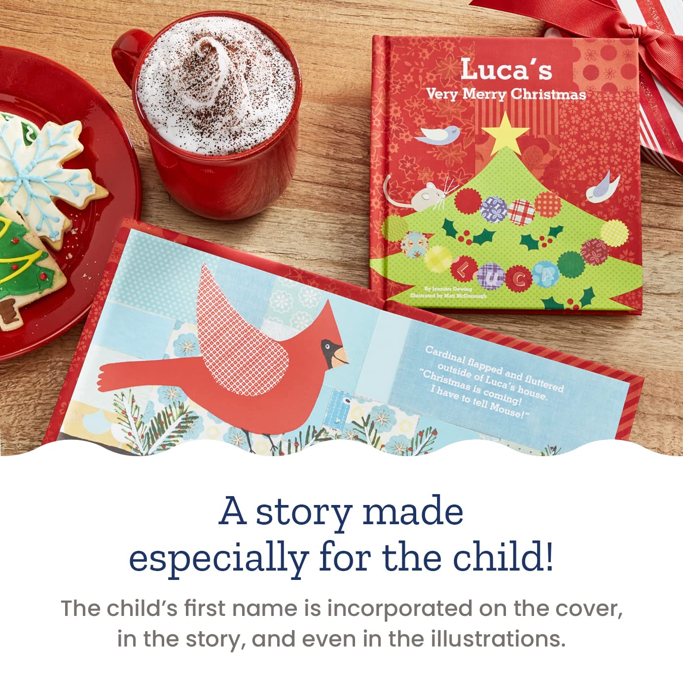 Baby'S 1St Christmas - My First Christmas - Personalized Children'S Story - I See Me!