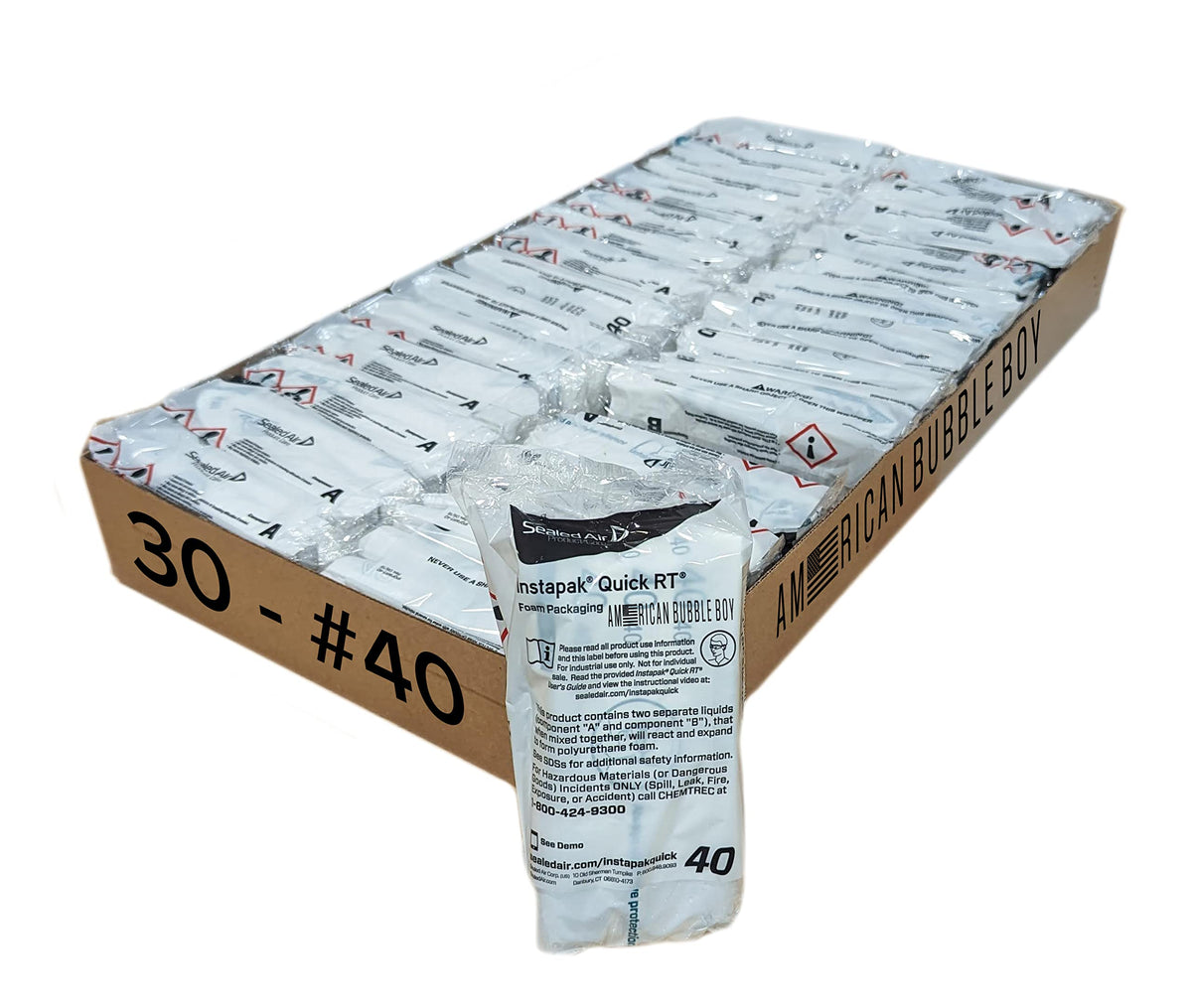Instant Quick Rt Form Instapak Quick Rt 40 (X30) Packing And Shipping Solution - American Bu ...