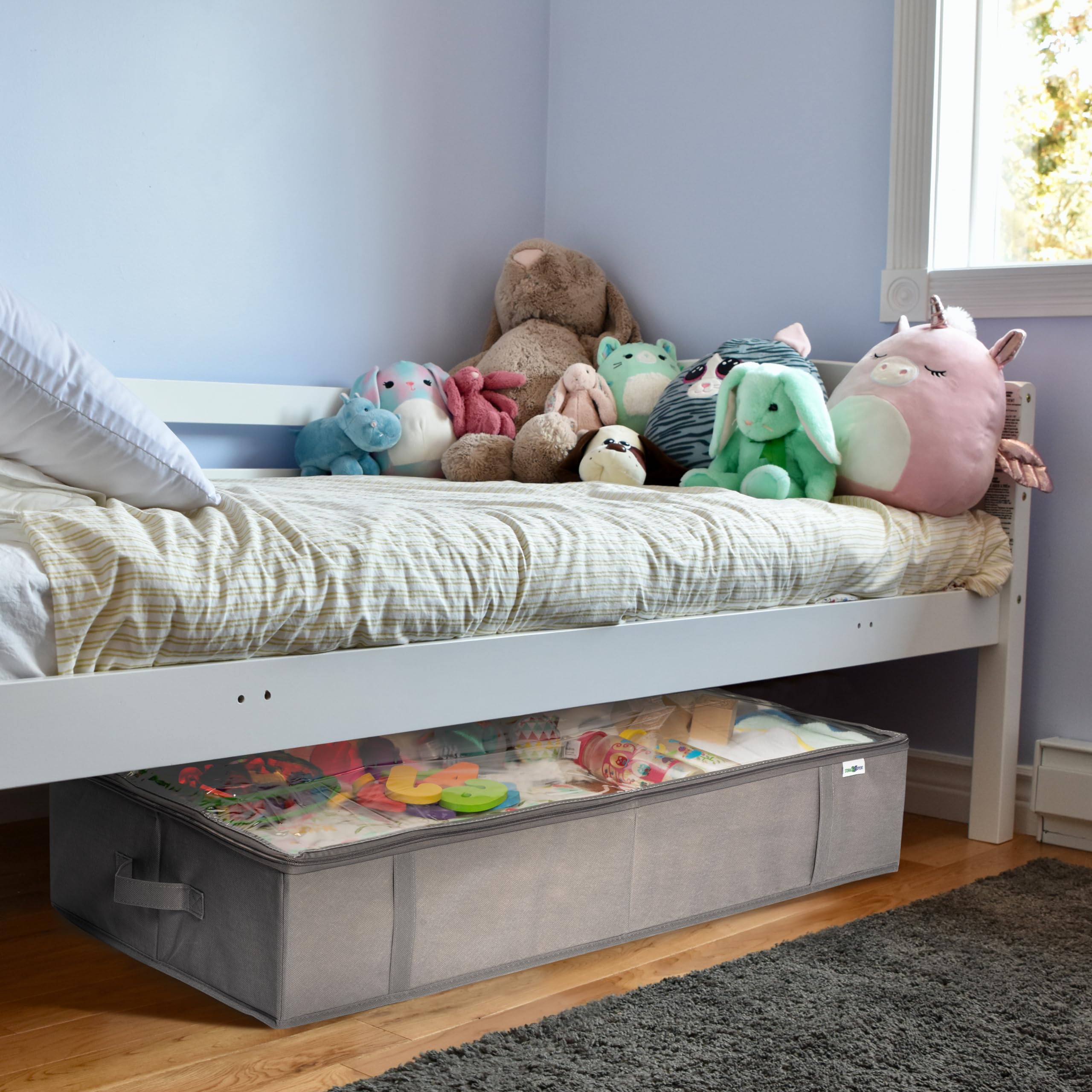 StorageExpert Closet Organizers and Storage - Maximize Space with Under Bed Storage Containers & Clothes Storage - Ideal Closet