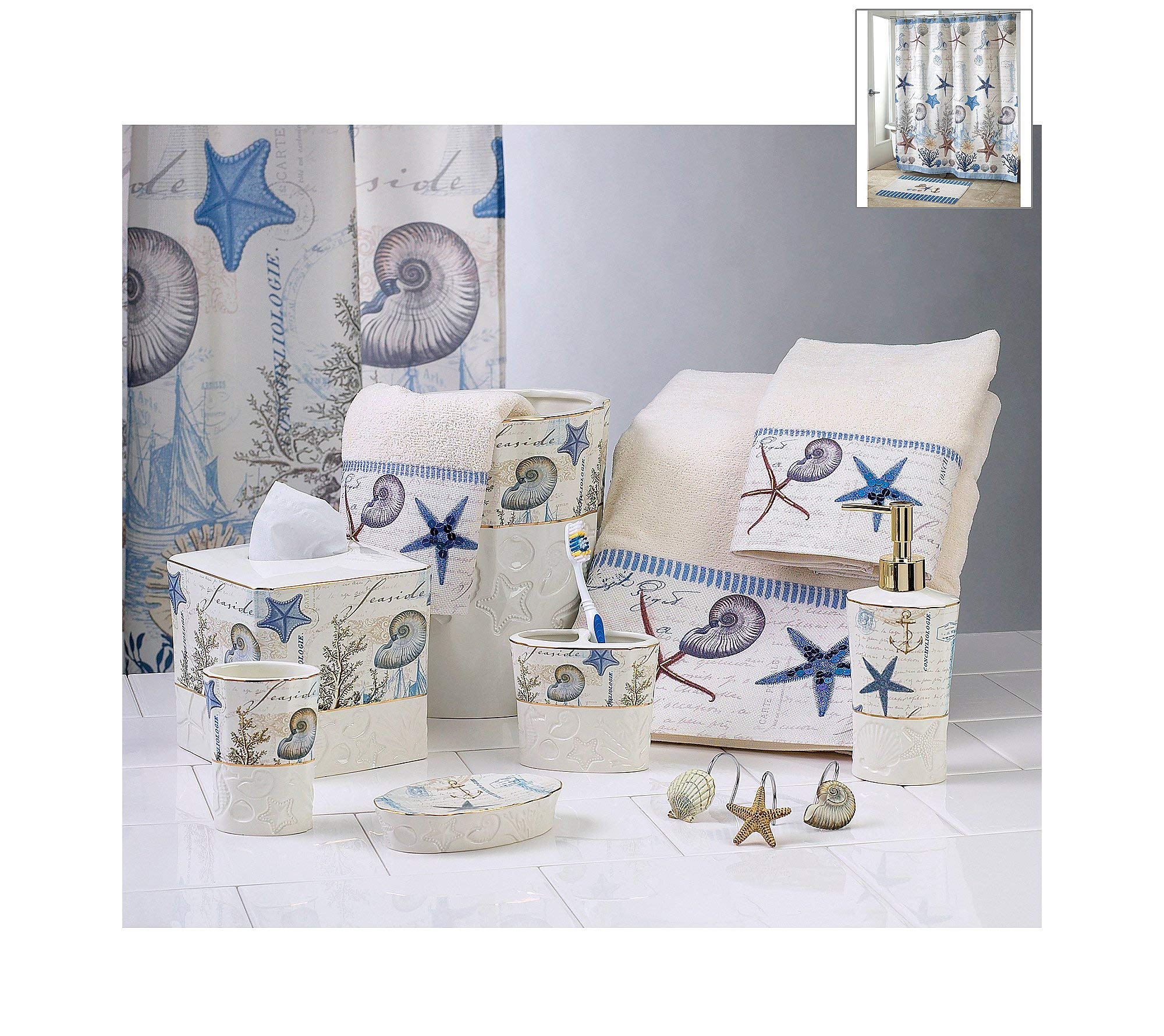 Avanti Linens - Hand Towel, Soft & Absorbent Cotton Towel (Antigua Collection) 30.00'' X 16.00''
