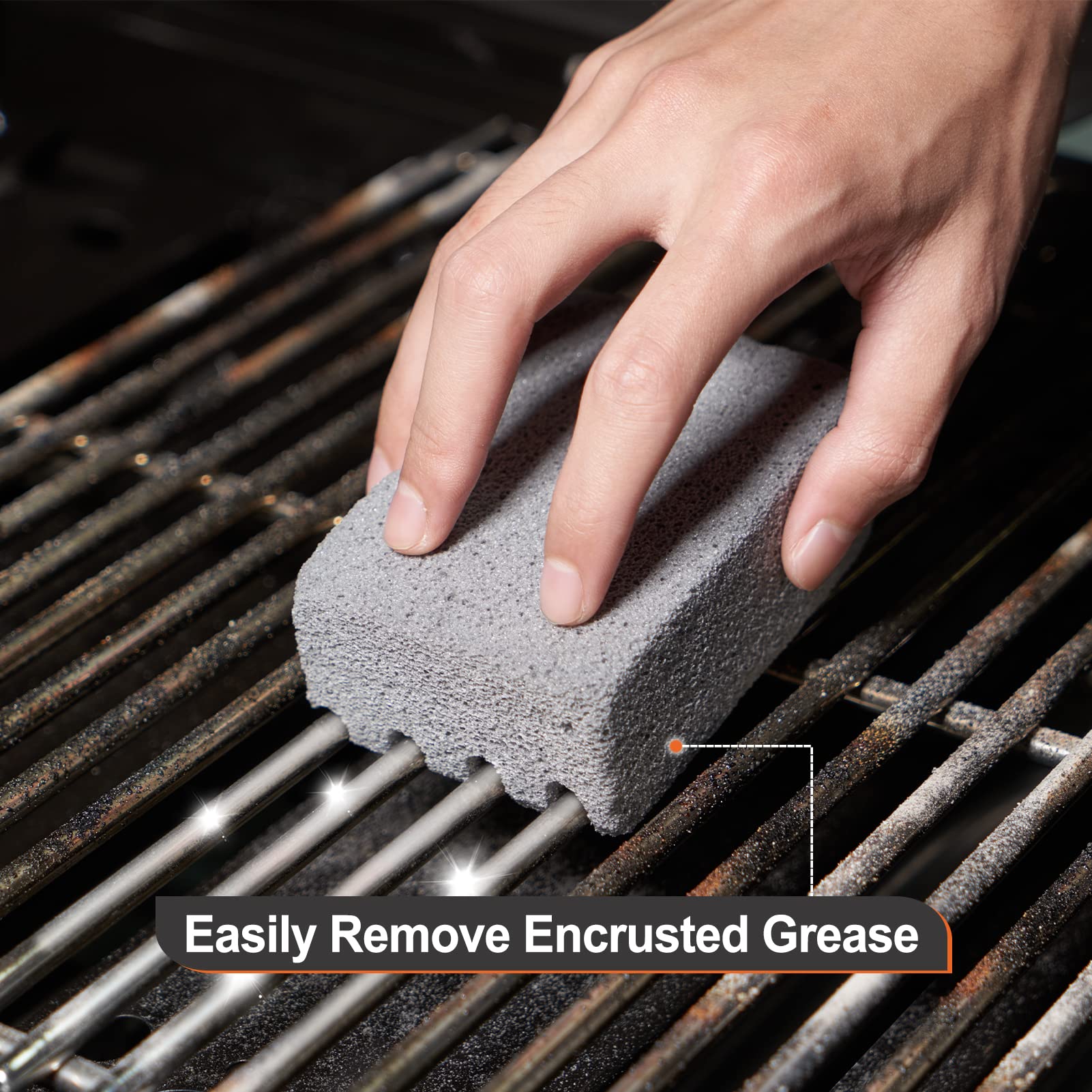Shinestar Griddle Cleaning Kit For Blackstone, 25 Piece Complete Flat Top Griddle Accessories With Griddle Scraper, Scouring Pad