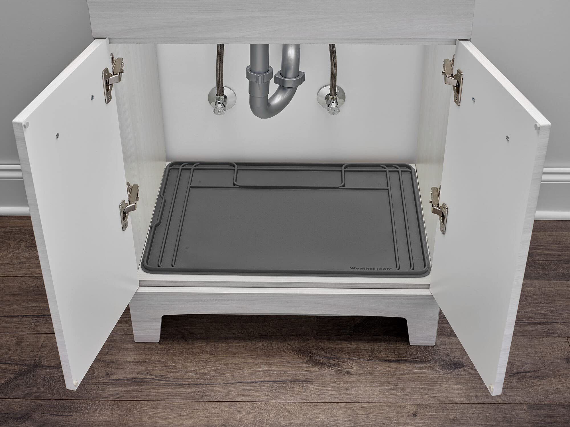 Weathertech Sinkmat - Waterproof Under Sink Liner Mat For Kitchen Bathroom - 28    X 19    Inches - Durable, Flexible Tray - Hom