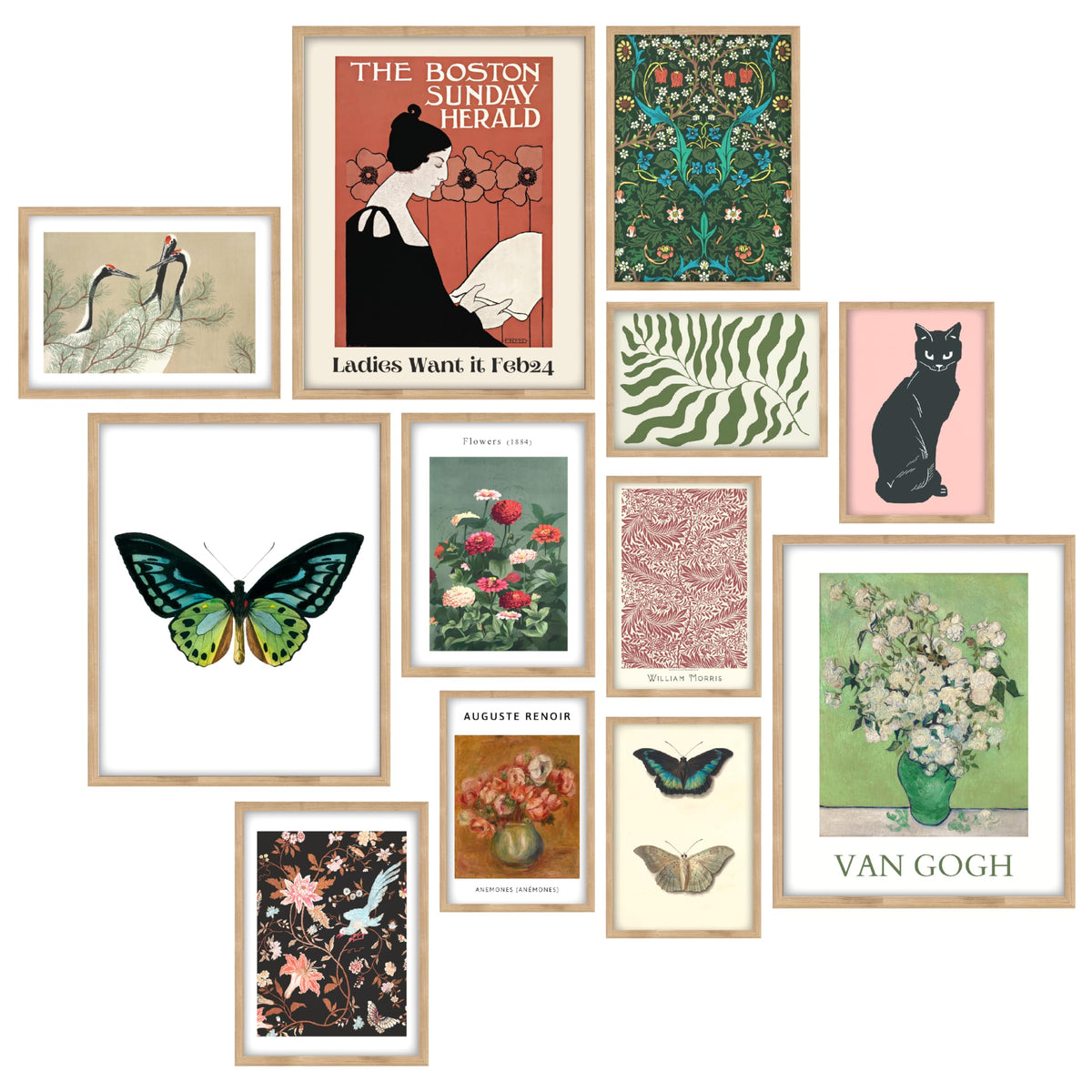 97 Decor Eclectic Wall Decor - Vintage Eclectic Wall Art Prints, Retro ...