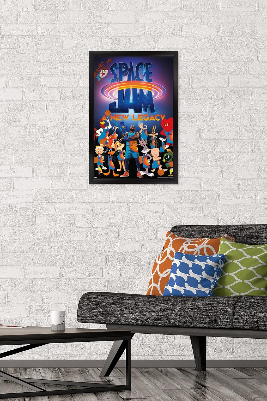Trends International Space Jam: A New Legacy - Team Wall Poster, 14.725'' X 22.375'', Black Framed Version