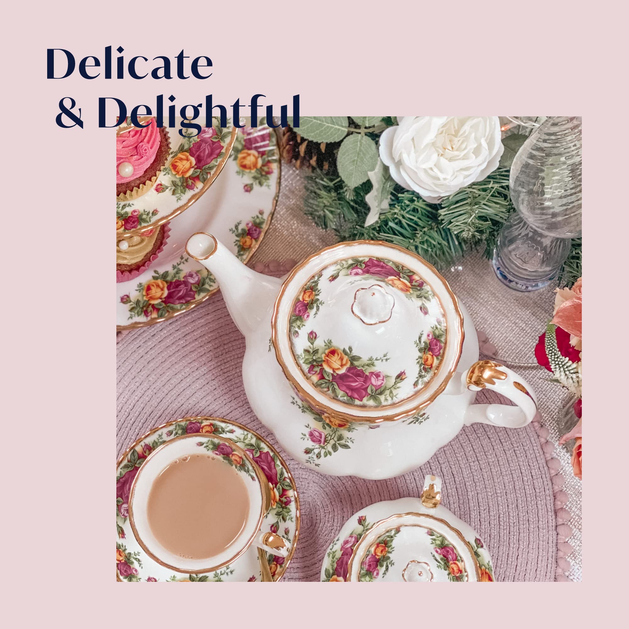 Royal Albert Old Country Roses Teapot Large