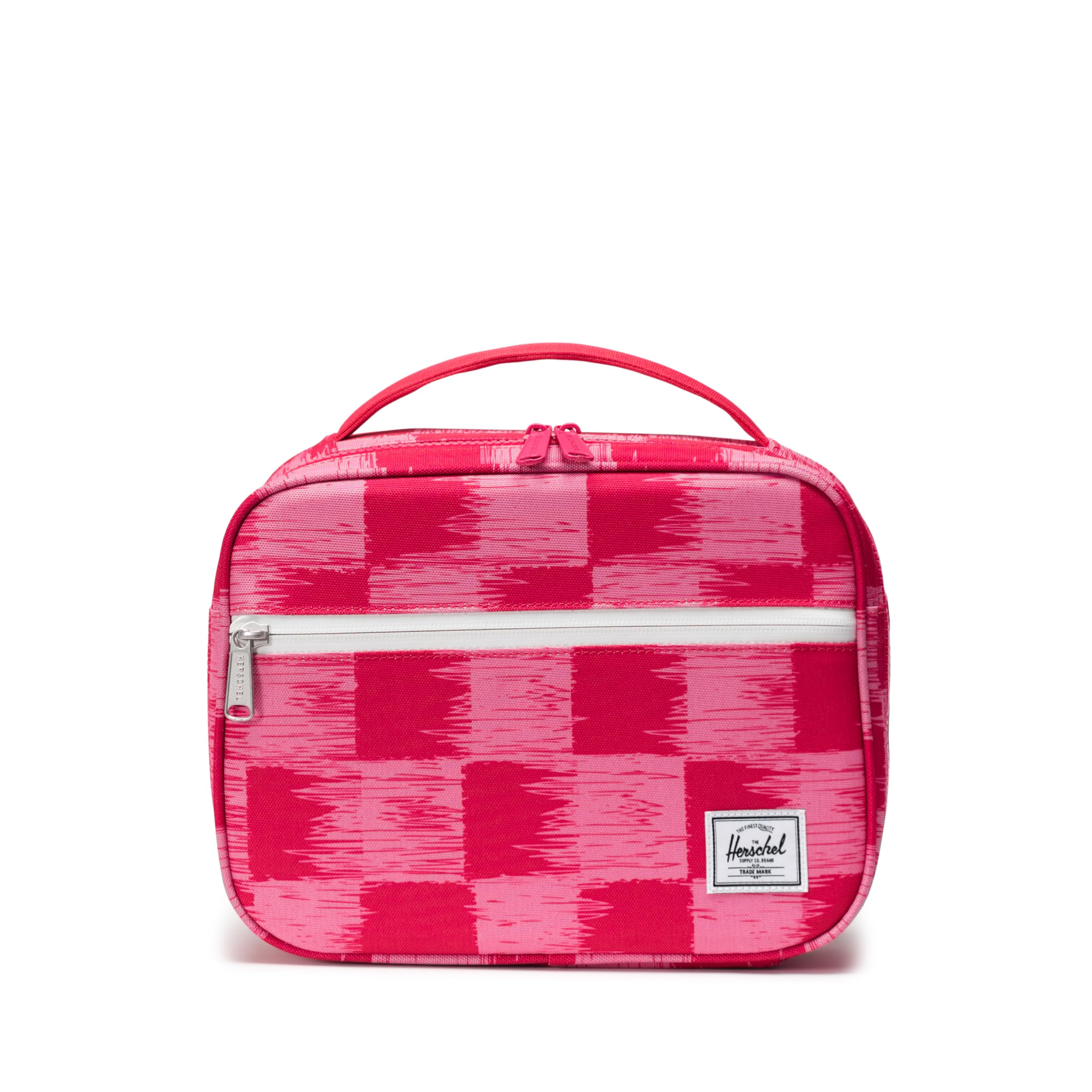 Herschel Supply Co. Pop Quiz Lunch Box Little, Standard, 5L, Check Yourself Raspberry