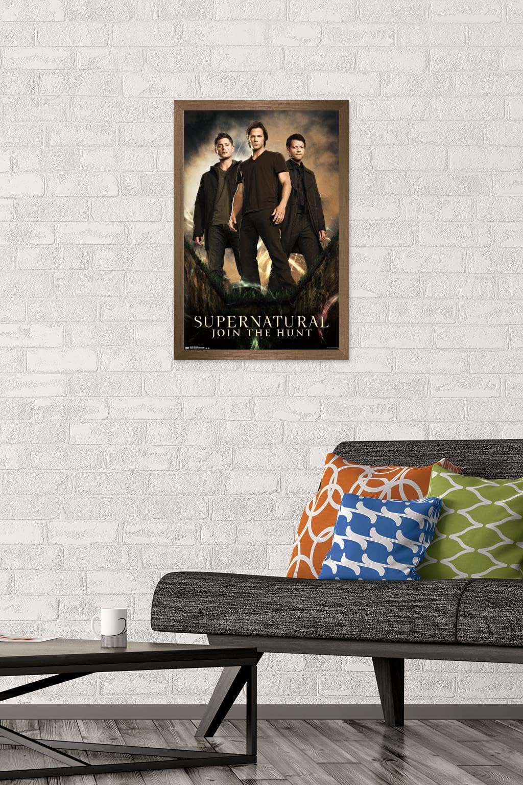 Trends International Supernatural - Group Wall Poster, 14.725'' X 22.375'', Bronze Framed Version