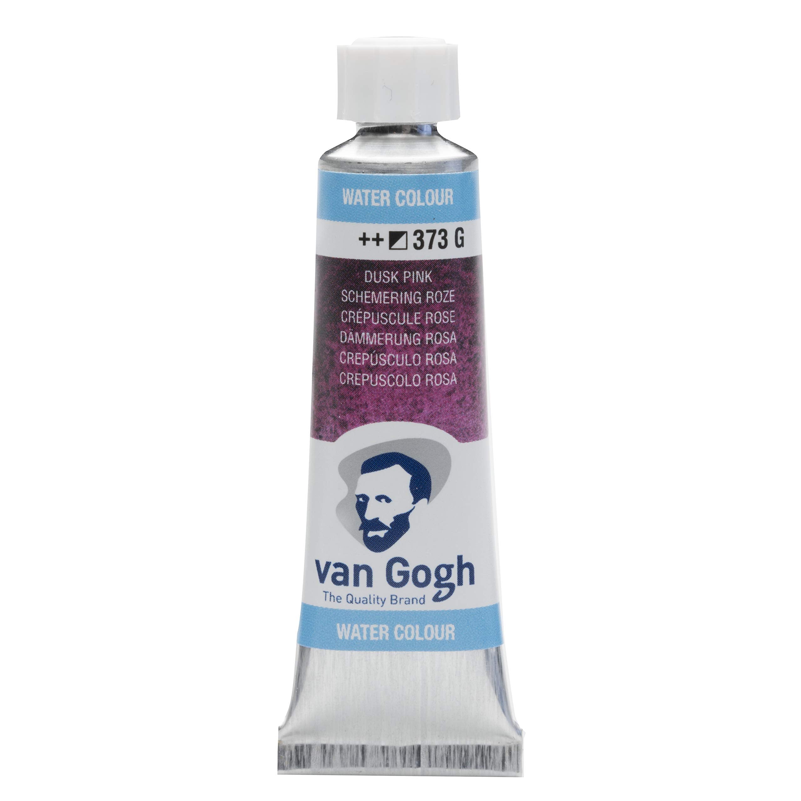 Van Gogh Watercolor Paint, 10Ml Tube, Dusk Pink 373