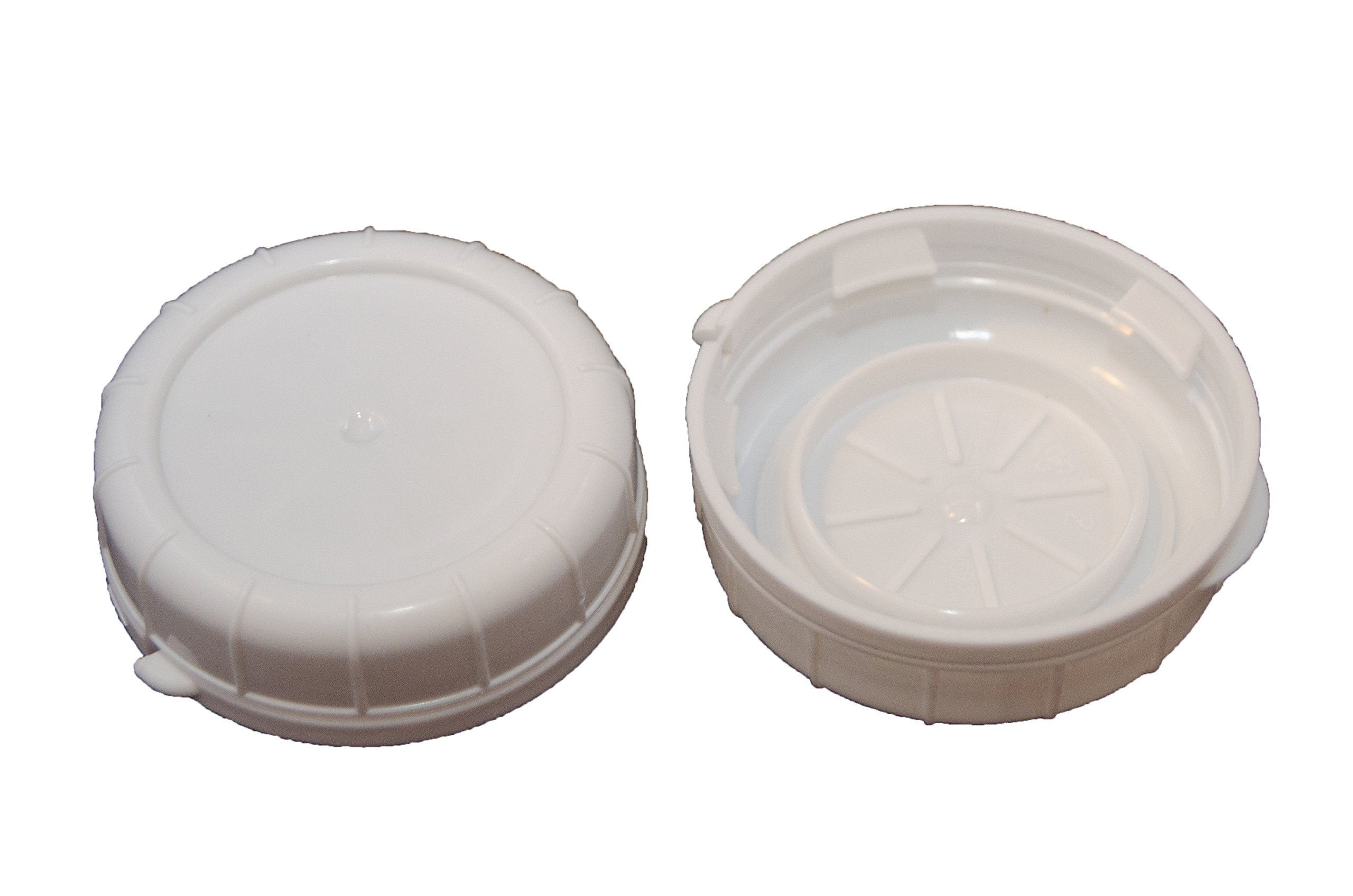 The Dairy Shoppe Heavy Glass Milk Bottles, 33.8 oz Jugs, Clear, Extra Lids, Model FBA_COMINHKPR101621