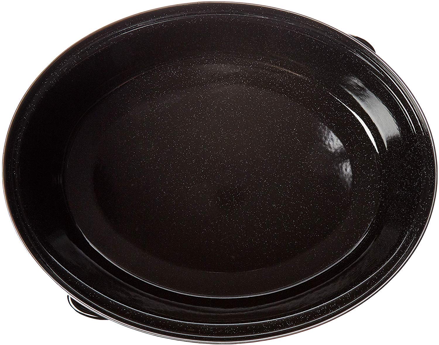 16.5''L X 15''W X 8''H (42Cmx38Cmx20.3Cm) Uniware Healthy Enamel Coating Turkey Roaster, Roaster Pan For Turkey, Roaster For Chi