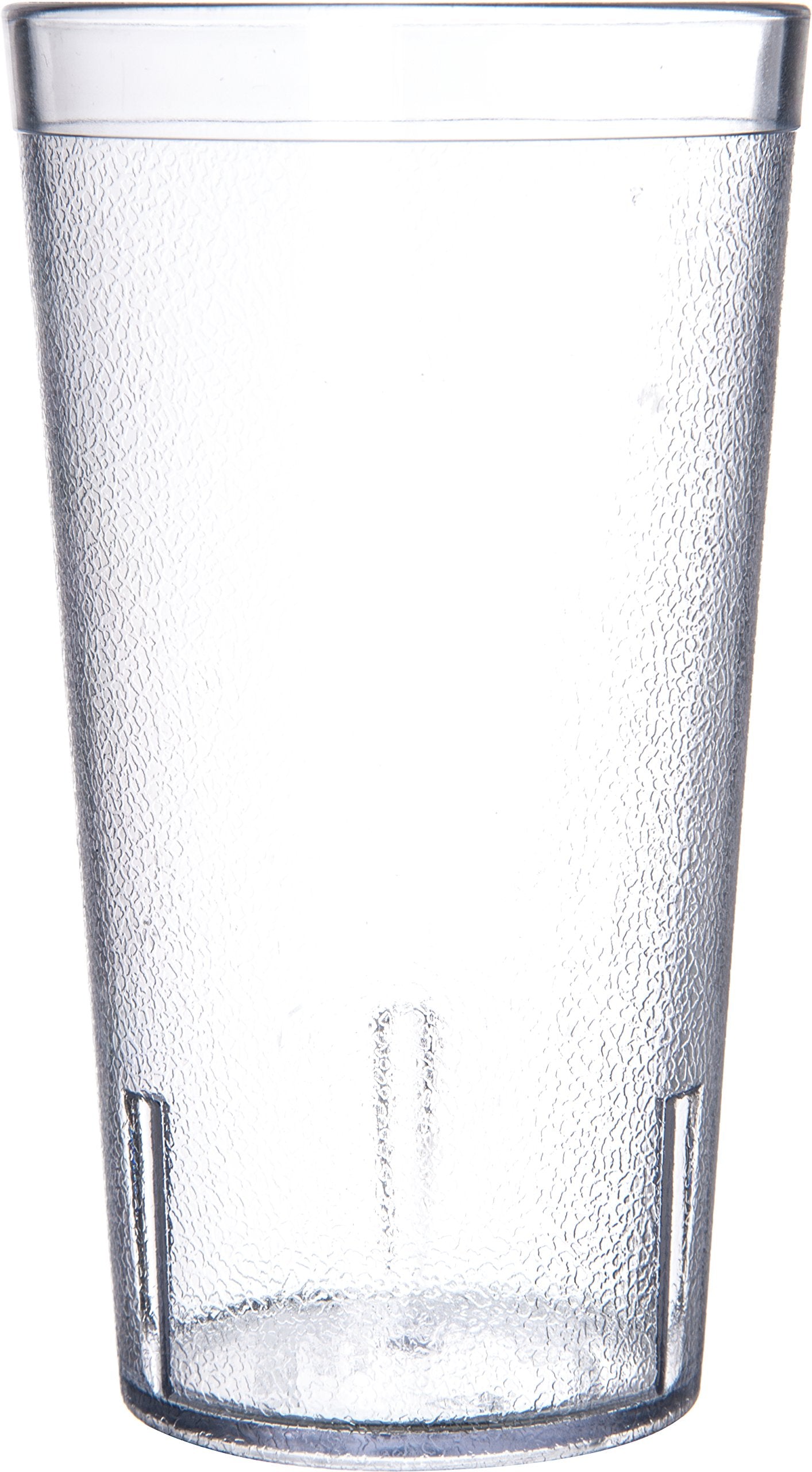 Carlisle Foodservice Products Stackable Tumbler With Pebbled Exterior For Kitchen, Restaurants, And Fast Food, Plastic, 16 Ounce
