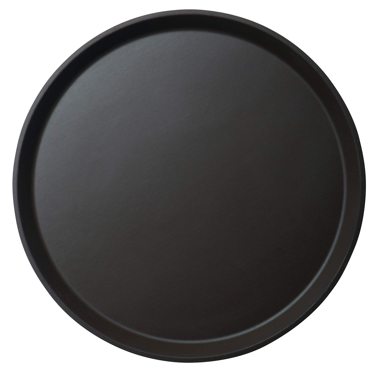 Cambro (1400Ct138) 14'' Round Fiberglass Bar Tray - Camtread [Case Of 12]