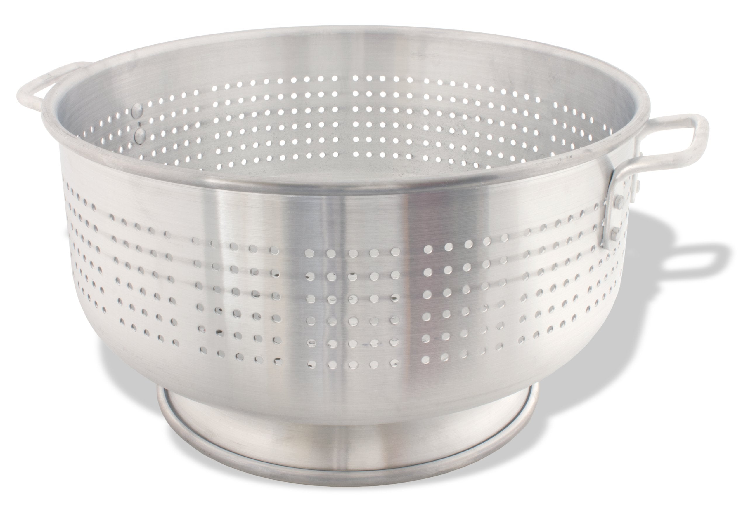 Crestware 30 Quart Aluminum Colander, Metalic