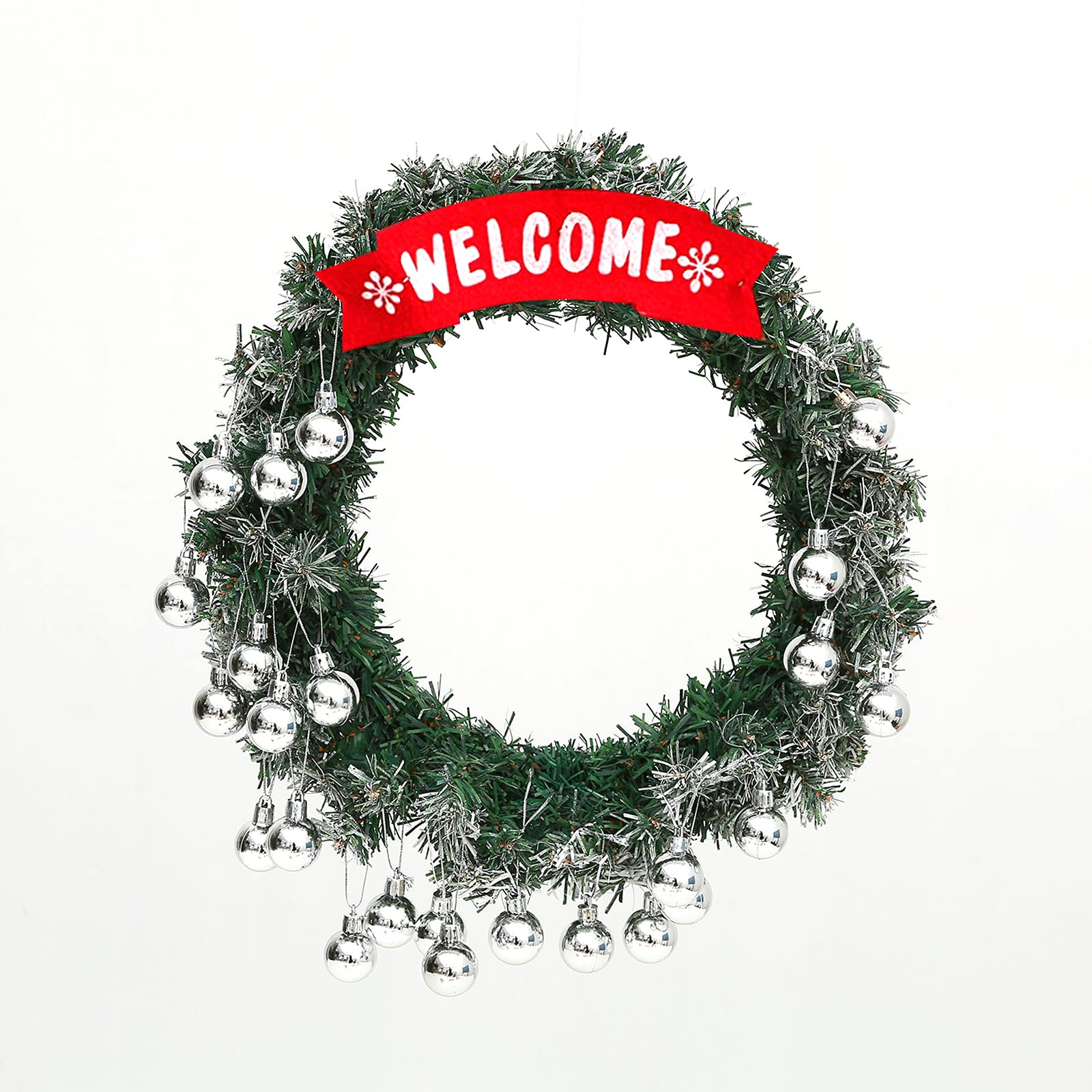TKYGU Christmas Ball Ornaments Silver 144pcs Small Christmas Tree Balls for Xmas Holiday Wedding Party Decoration, Tree Ornament