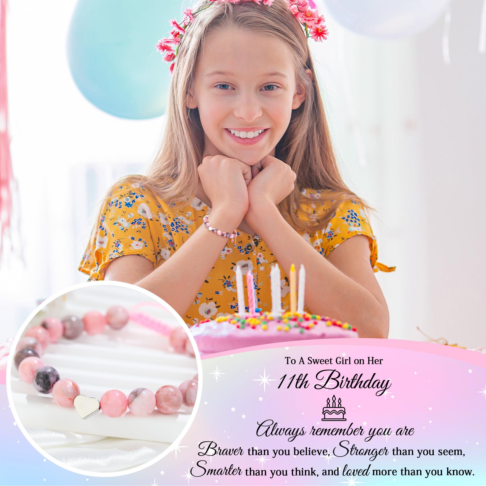 Launrada 11th Birthday Gifts for Girls - Trendy Cool Gifts for Tweens & Teens in Cute Design