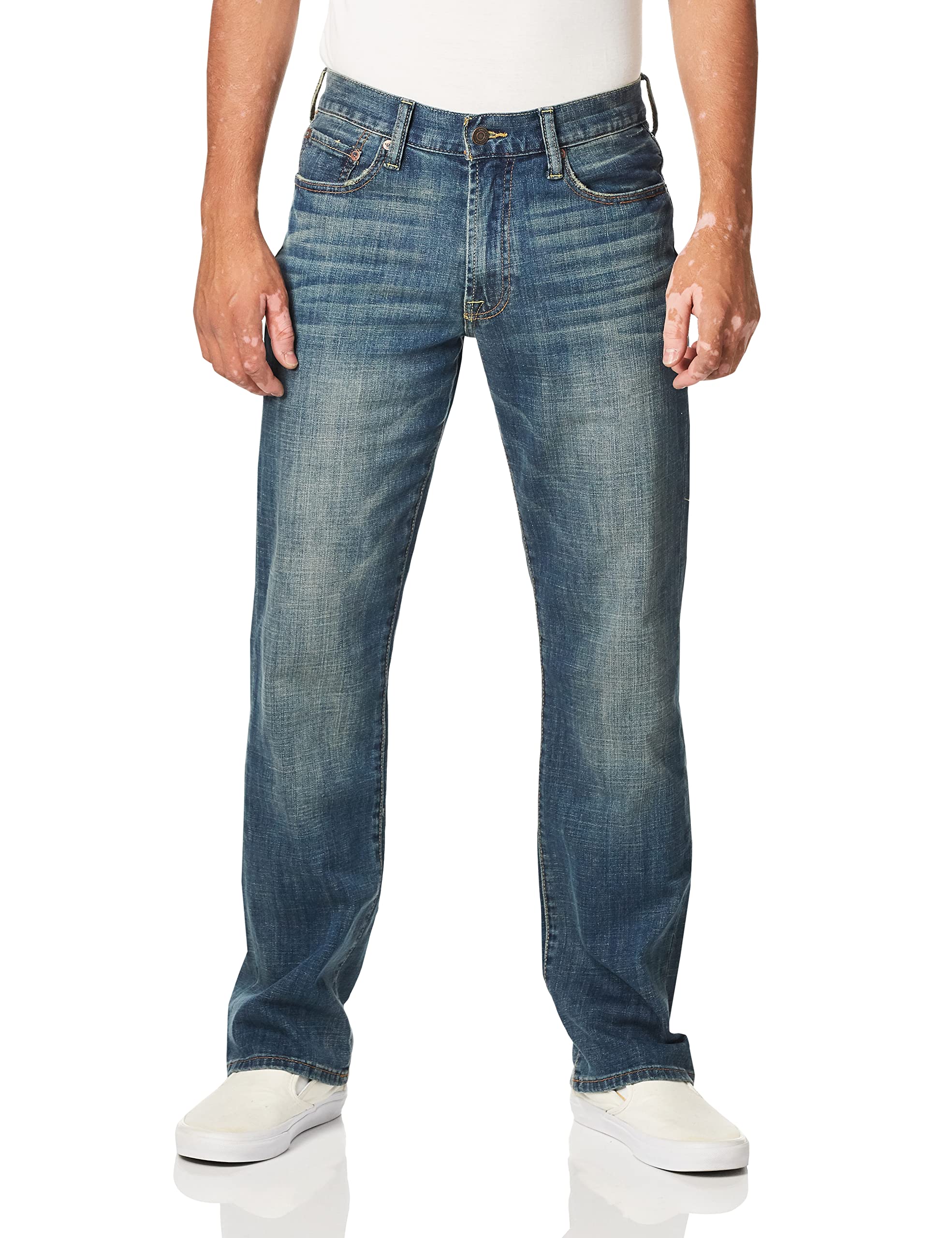 Lucky Brand Mens 181 Relaxed Straight Jeans, Ol Wilder Ranch, 40W X 34L Us