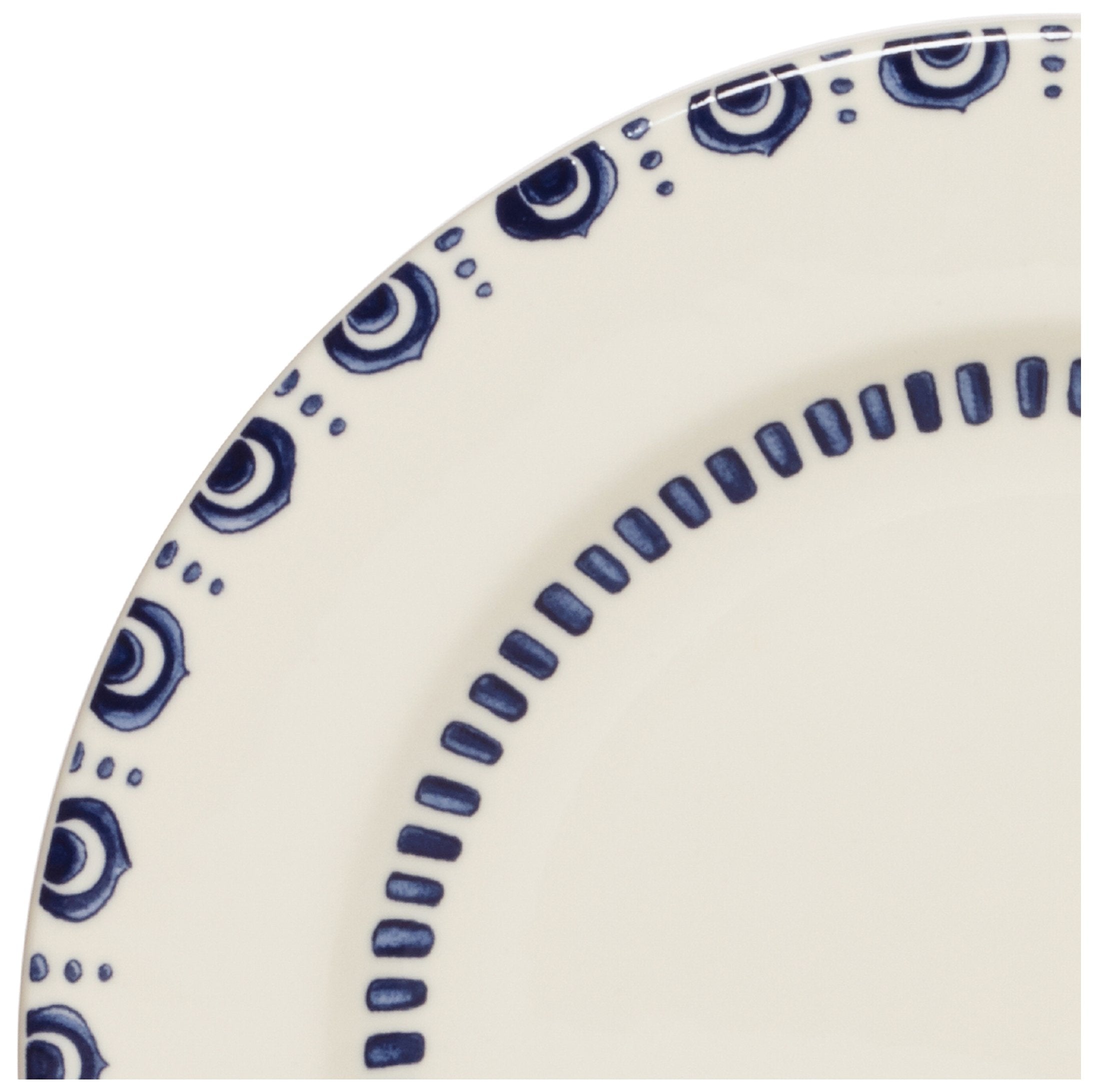 Mikasa Siena Salad Plate, Blue , 8.5-Inch -
