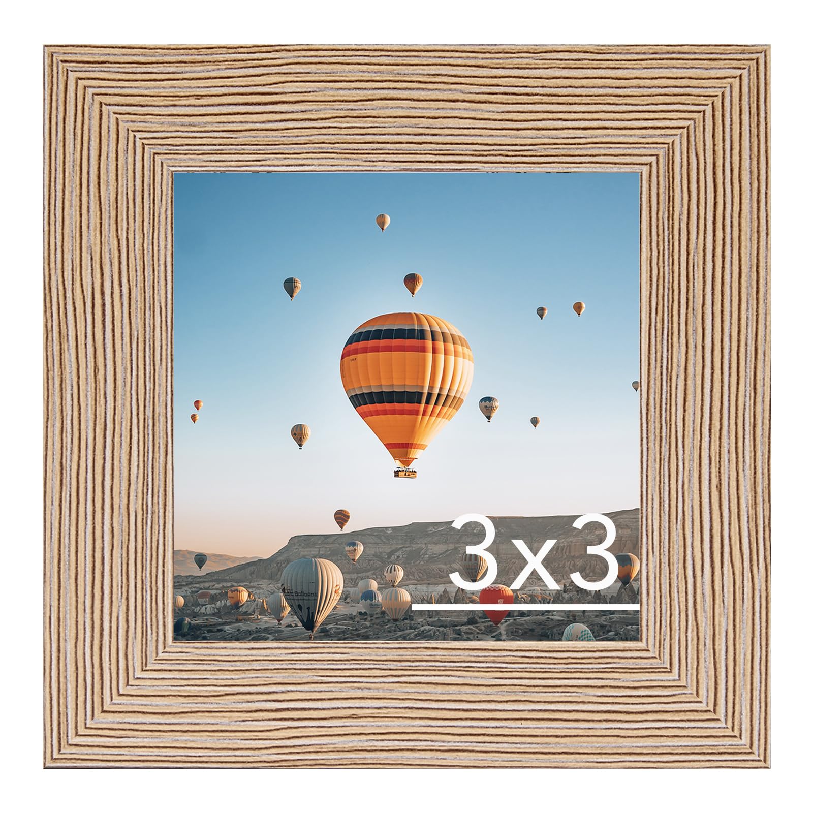 JCJMY 12x24 Picture Frame Rustic Brown for Wall Hanging, Wall Mounting Horizontally or Vertically, 12 x 24 Wall Gallery Poster P