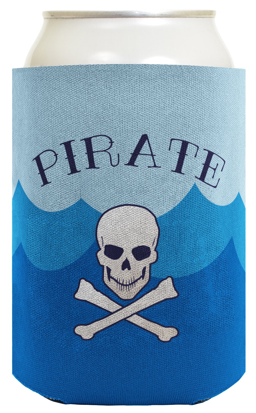 Mermaid Gifts Pirate Mermaid Bundle Diving Gifts 2 Pack Can Coolie Drink Coolers Coolies Waves