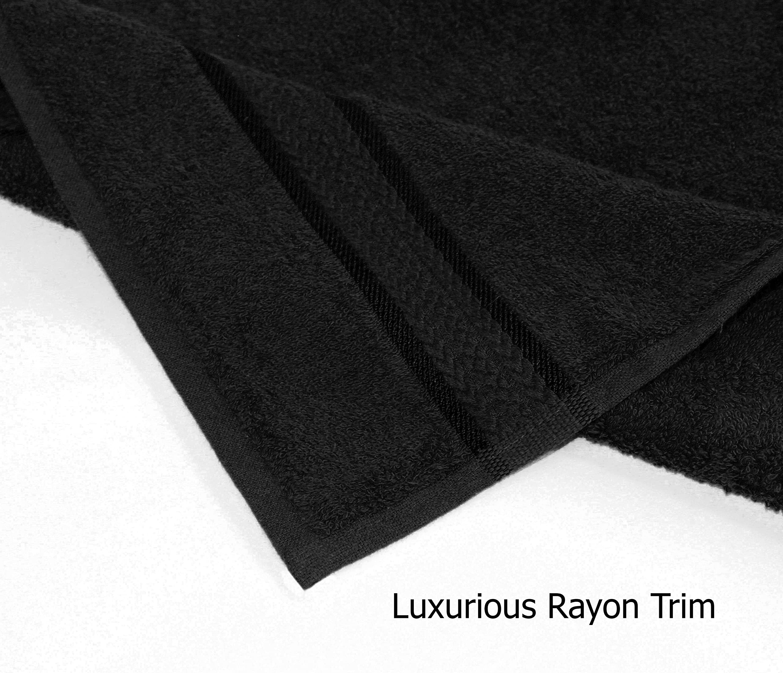 Cotton Craft Ultra Soft Hand Towels - 6 Pack -16X28-100% Cotton Face Towel Set - Absorbent Quick Dry Everyday Luxury Hotel Bathr