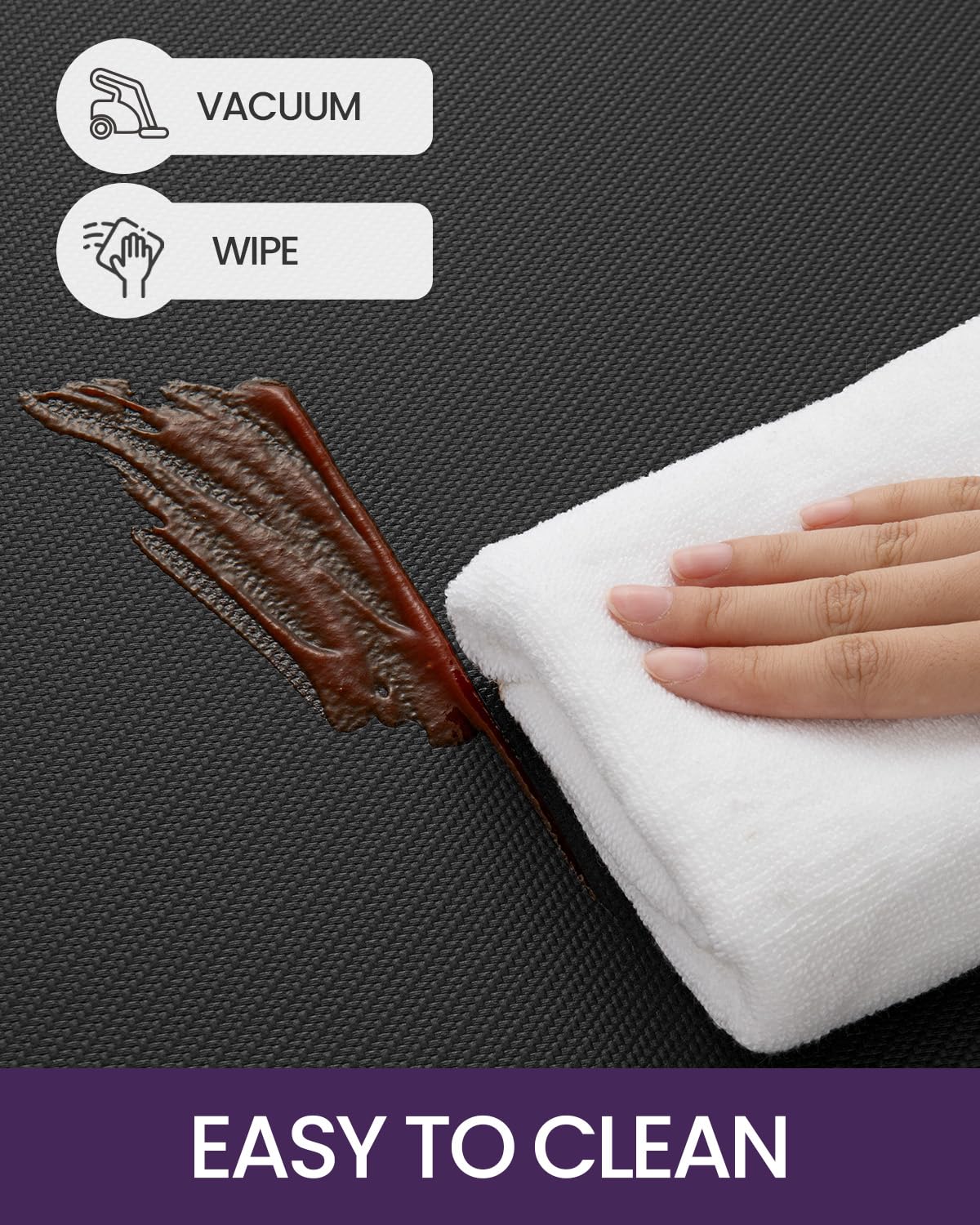 Dexi Kitchen Mat Cushioned Anti Fatigue, Non Slip Waterproof Comfort Standing Floor Rug For Kitchen, Office, Sink, Laundry, 39X2