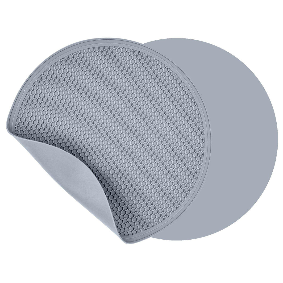 Smithcraft Silicone Microwave Mat, Trivets For Hot Dishes, Pots & Pans, Hot Pads For Kitchen, Dia 11.81'' Heat Resistant Mat For