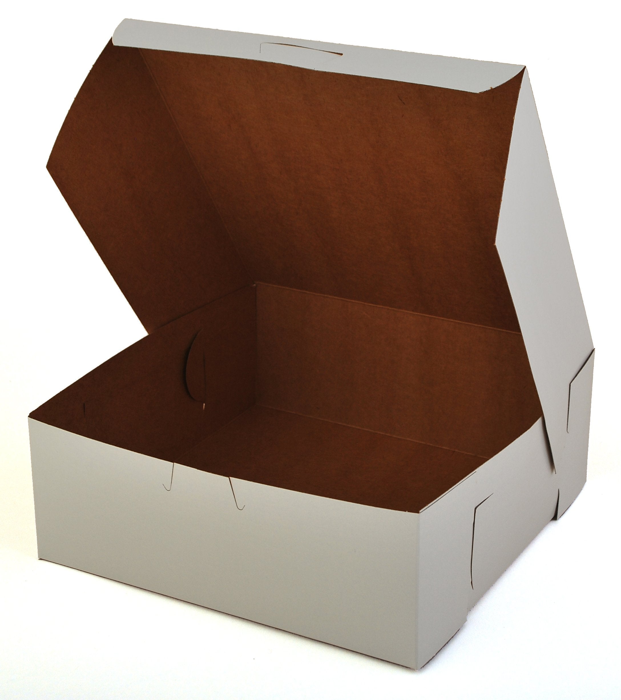 Sct White One-Piece Non-Window Bakery Boxes, 8 X 5 X 3, White, Paper, 250/Carton