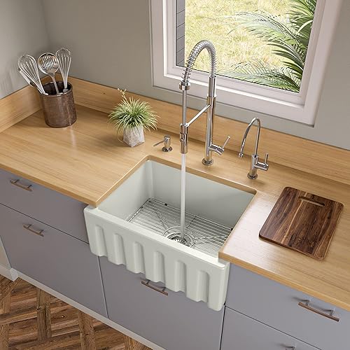 Alfi Brand Ab2418Hs-B Kitchen Sink 24 Biscuit