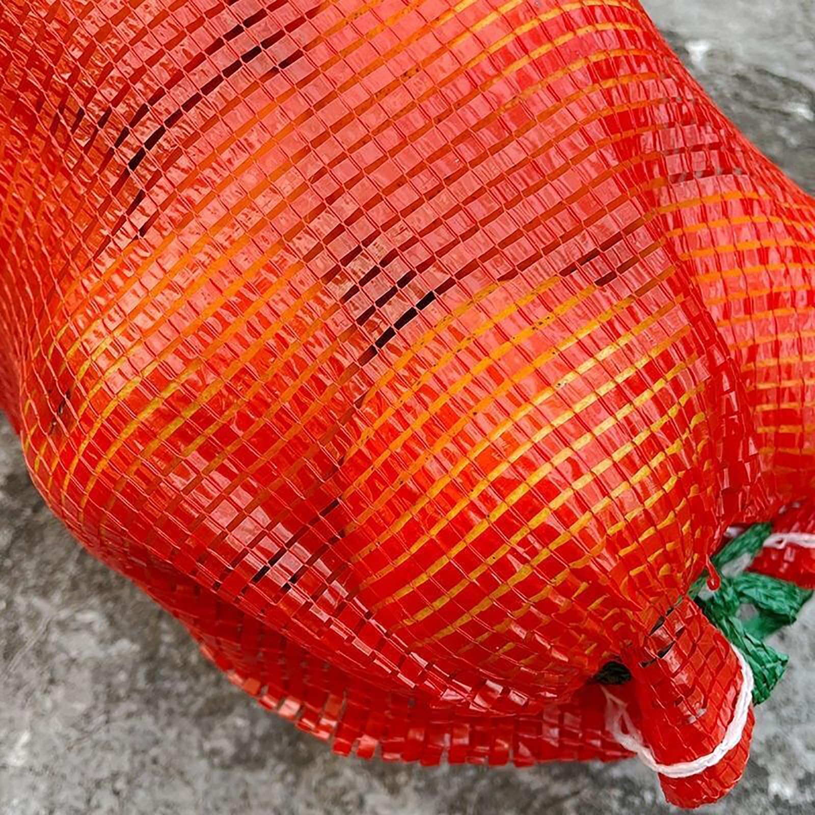 Wuweot 50 Pack Mesh Onion Bags, 31''  19'' Mesh Produce Bags, Breathable Vegetable Bags, Reusable Storage Washable Net Bags With