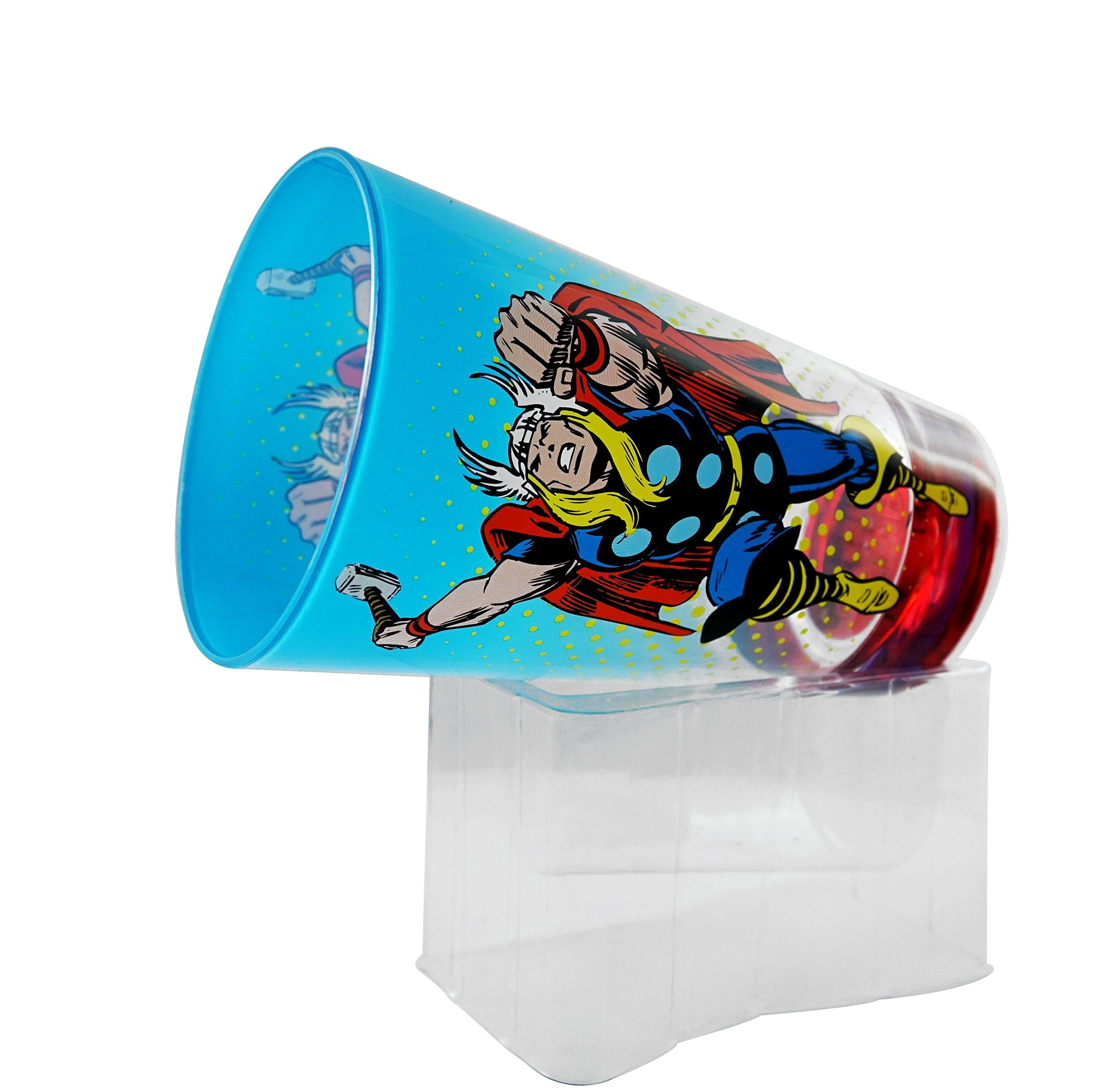 Just Funky 19 Oz Marvel Official Thor: Comic Book Original Premium Acrylic Pint Glass