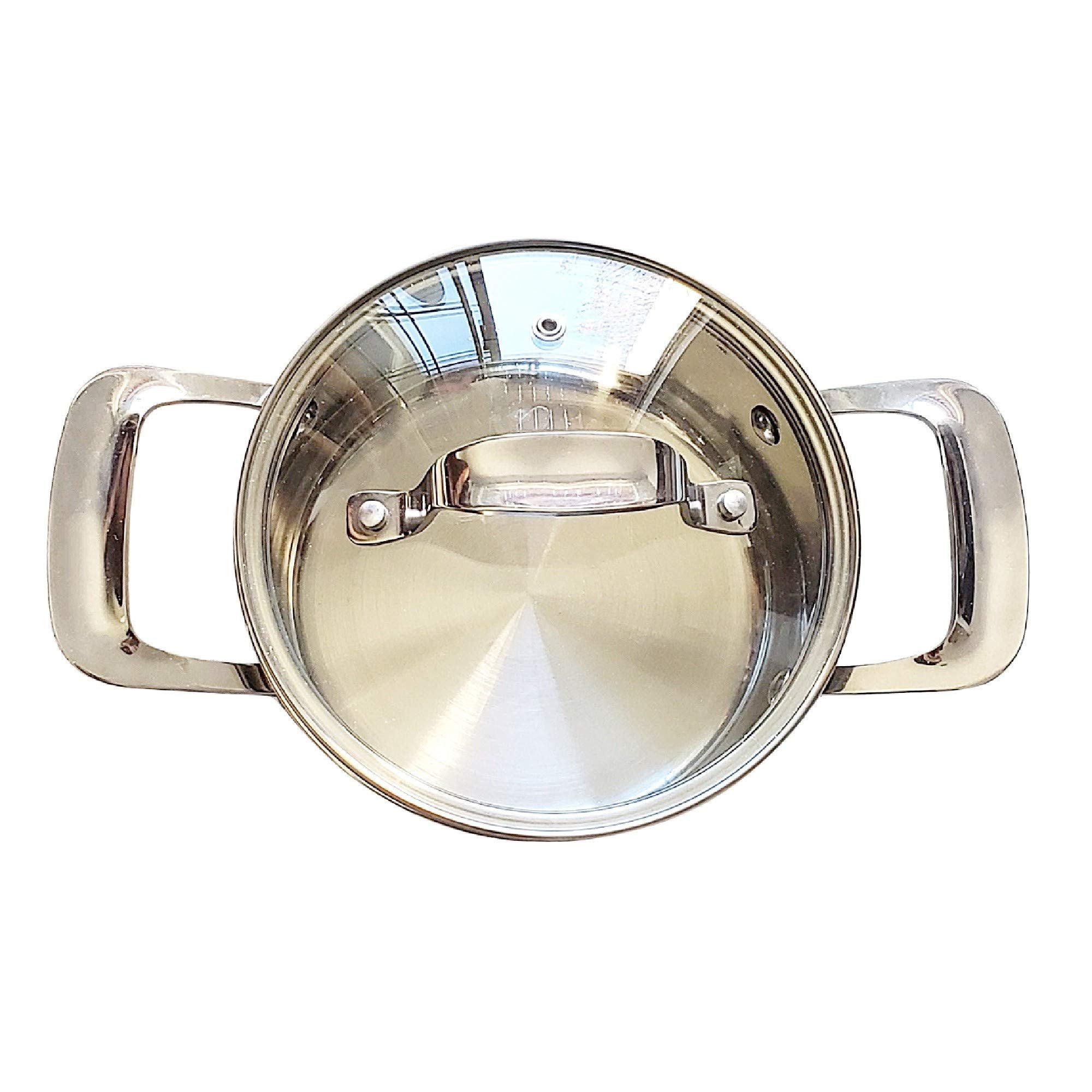 Davyline 1.5-Quart Stainless Steel Saucepan