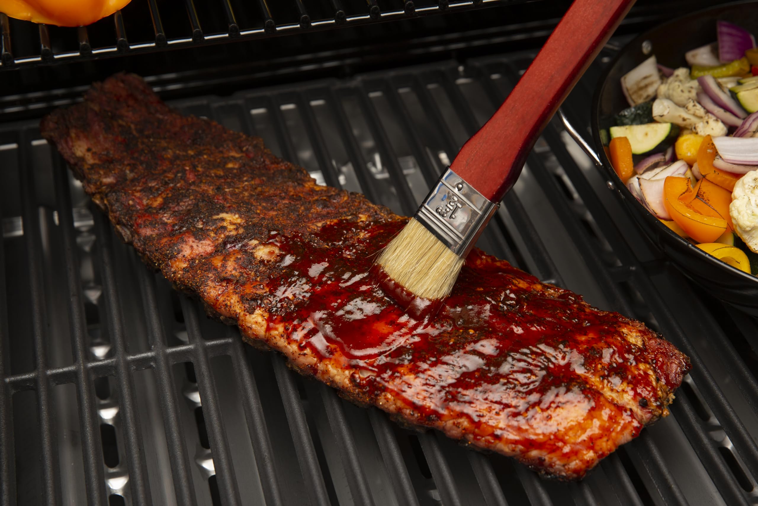 Grillpro 42044 18-Inch Basting Brush,Brown