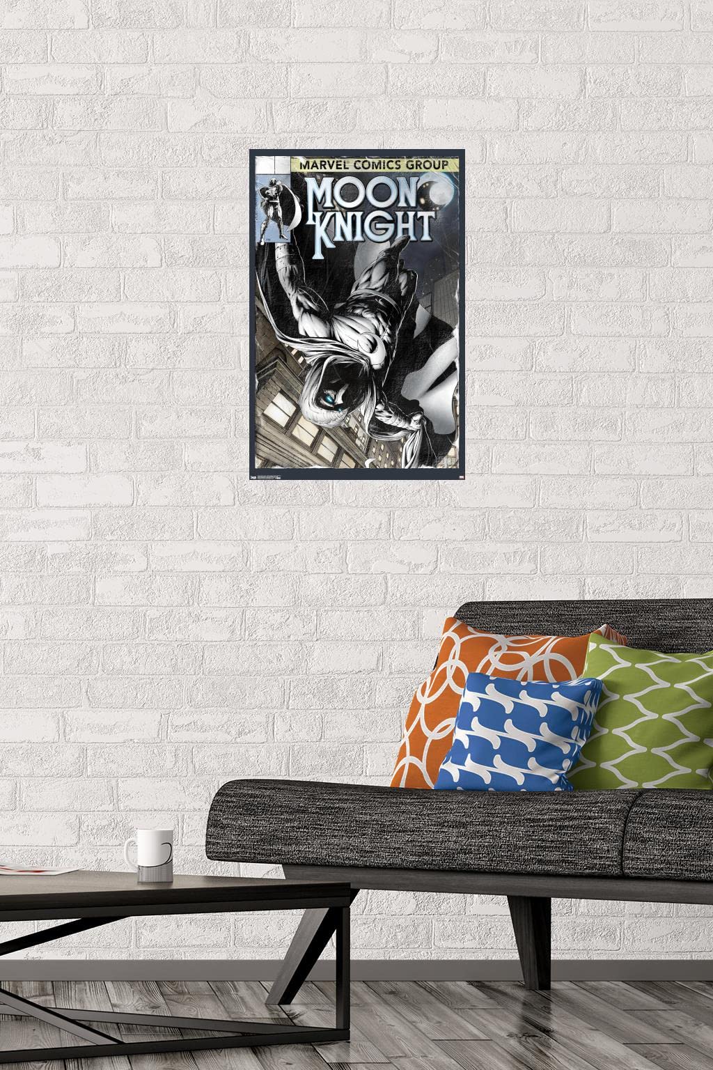 Trends International Marvel Comics - Moon Knight - Moon Knight #194 Wall Poster, 14.725'' X 22.375'', Premium Unframed Version