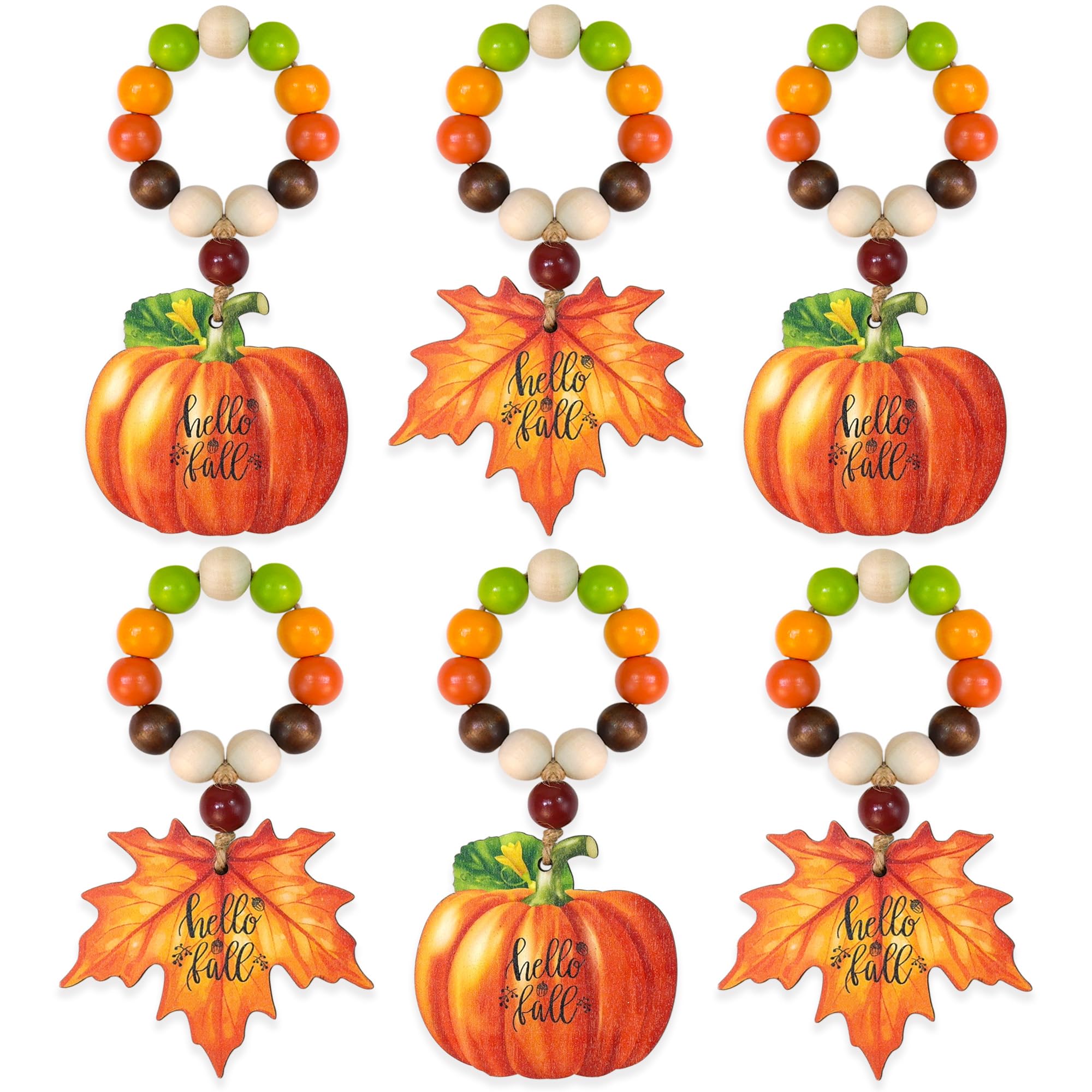 Fall Napkin Rings Set Of 6 Harvest Pumpkin Napkin Rings Maple Leaf Napkin Rings Holders Farmhouse Napkin Rings For Fall Themed H