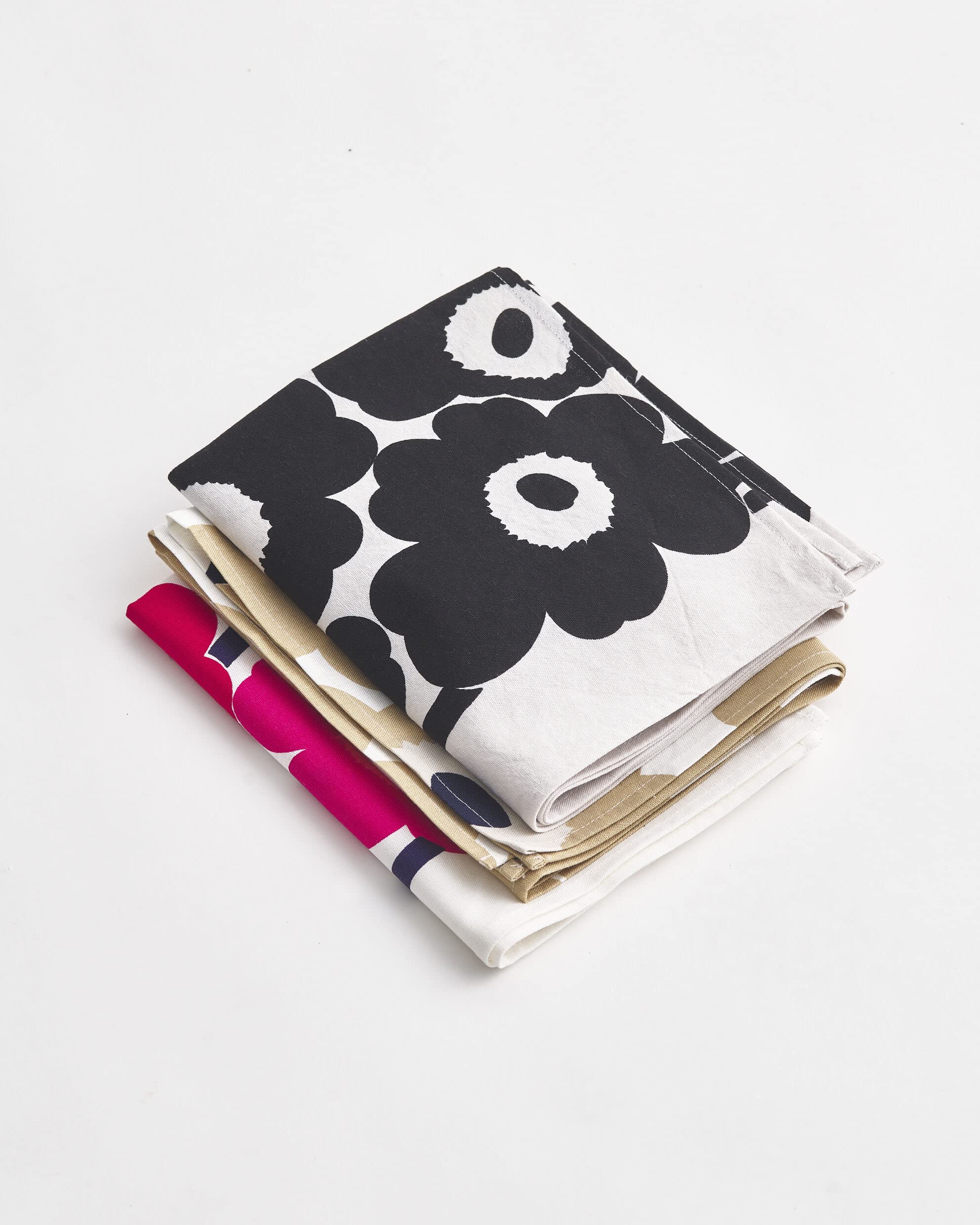 Marimekko Unikko Cotton Linen Kitchen Towel Set Of 2 - Refine Your Kitchen D  Cor With Our Floral Patterned Towels - Stylish And