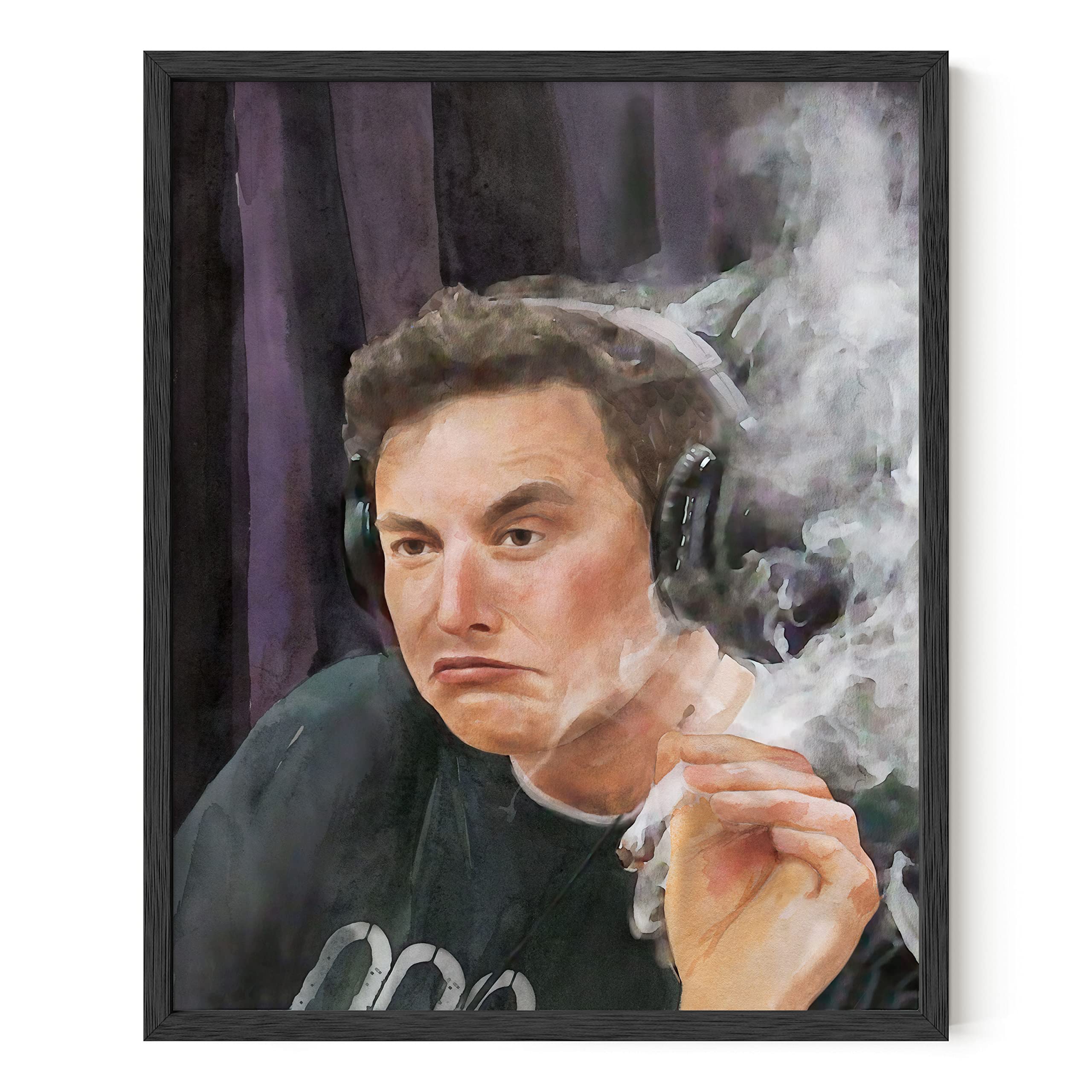 Haus And Hues Elon Musk Posters For College Dorm - Trippy Room Decor And Cool Posters For Guys, Funny College Posters For Guys,