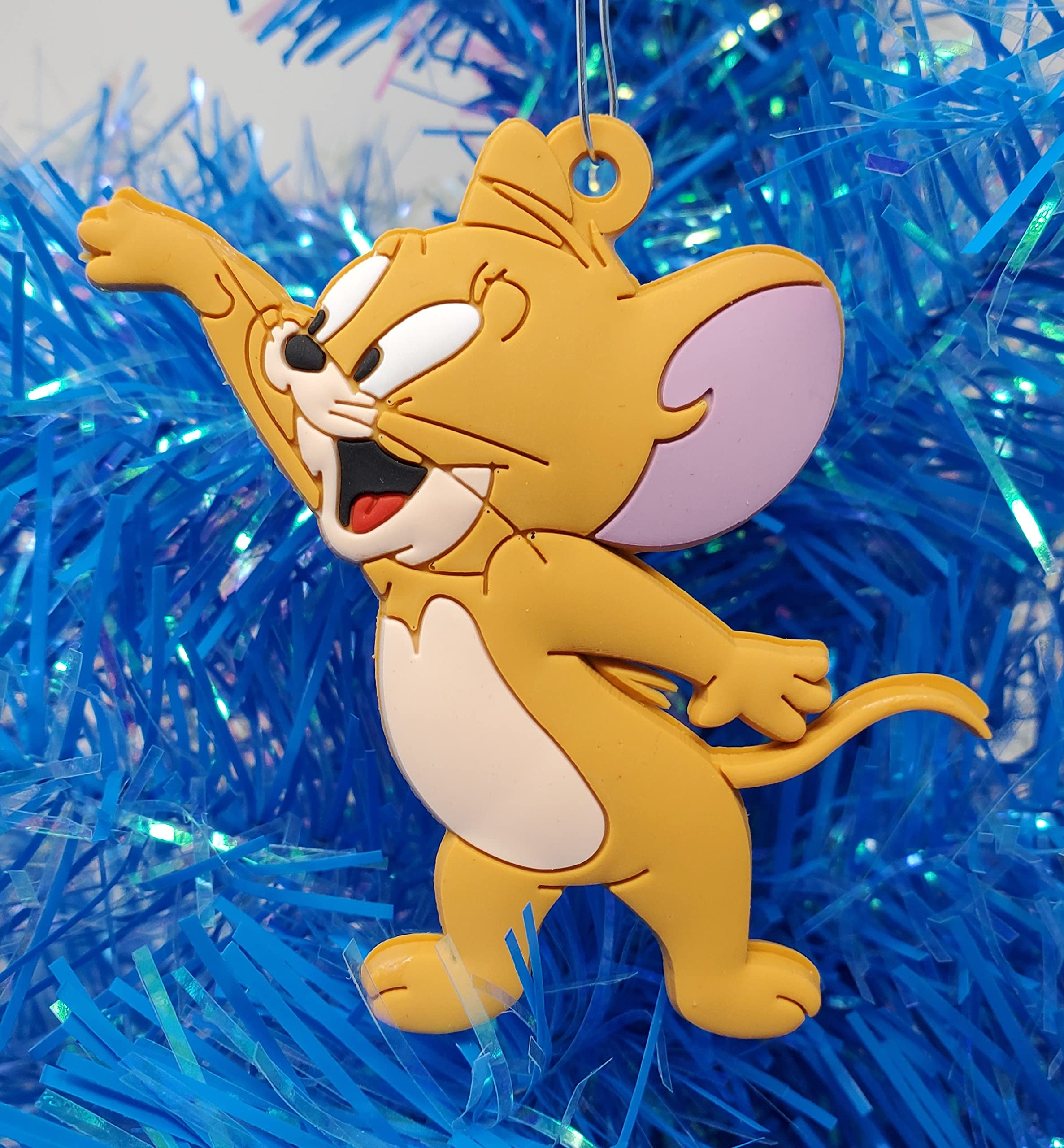 Cartoon Classic Iconic Cat and Mouse Duo Deluxe Christmas Ornament Set - Unique Shatterproof Design (Unique Design)
