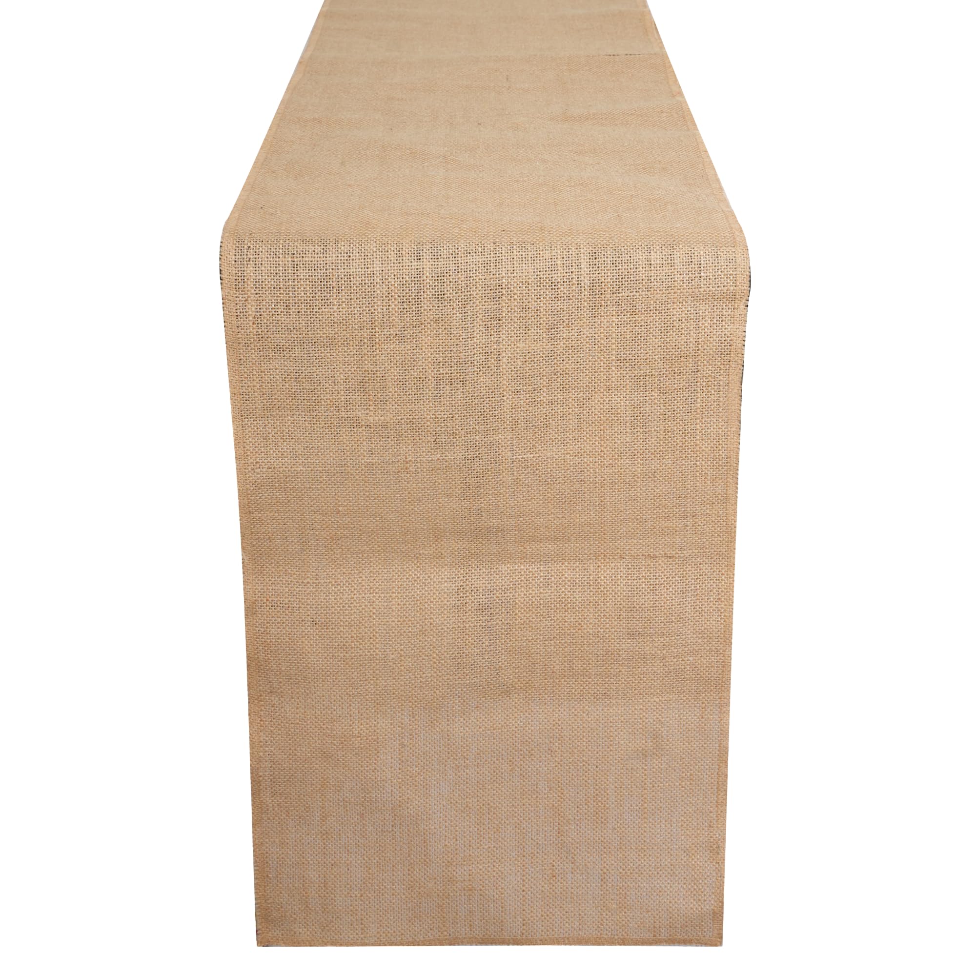 Rajrang Burlap Table Runner 12 Inch X 10 Yard Natural Rustic Farmhouse Jute Roll D  Cor For Parties, Weddings And Outdoor